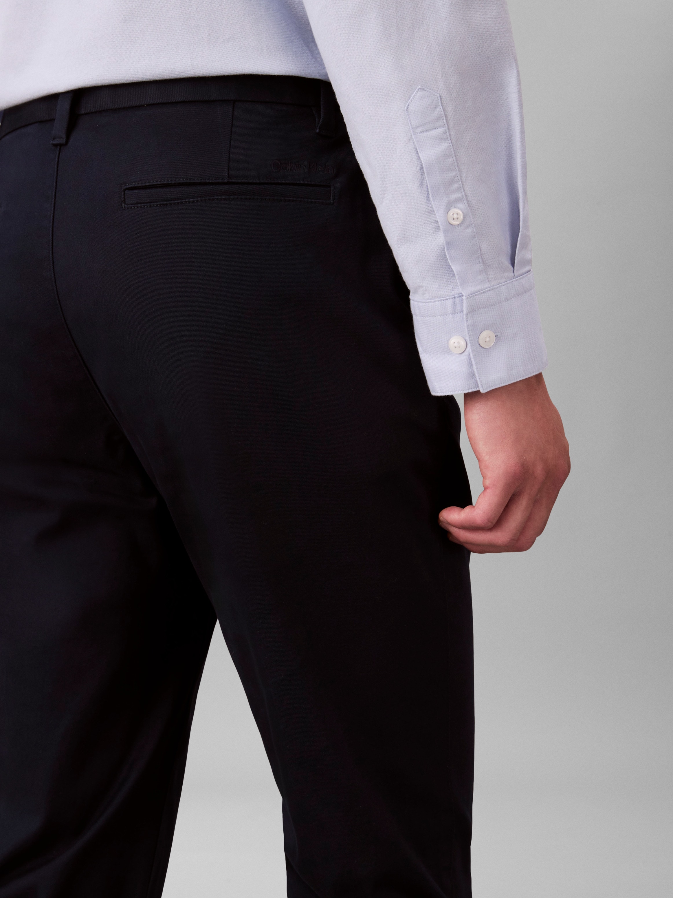 Calvin Klein Chinos »SLM CTTN STRTCH CHN«  Mit Gürtelschlaufen