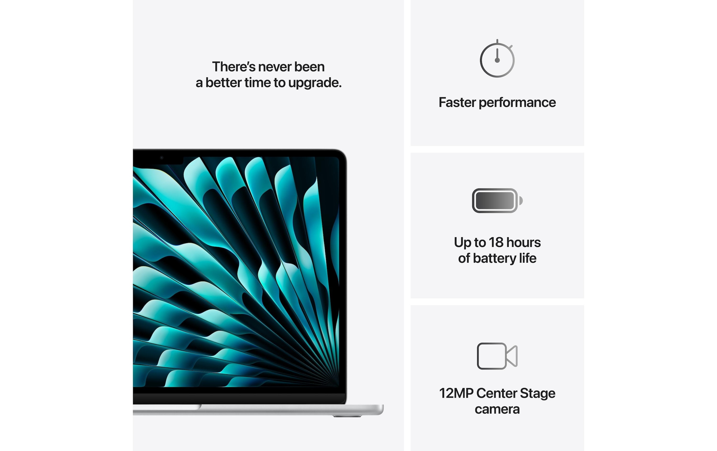 Apple Notebook »Air 13 2025 M4 10C GPU / 16 GB / 512 GB Silberfarben«
