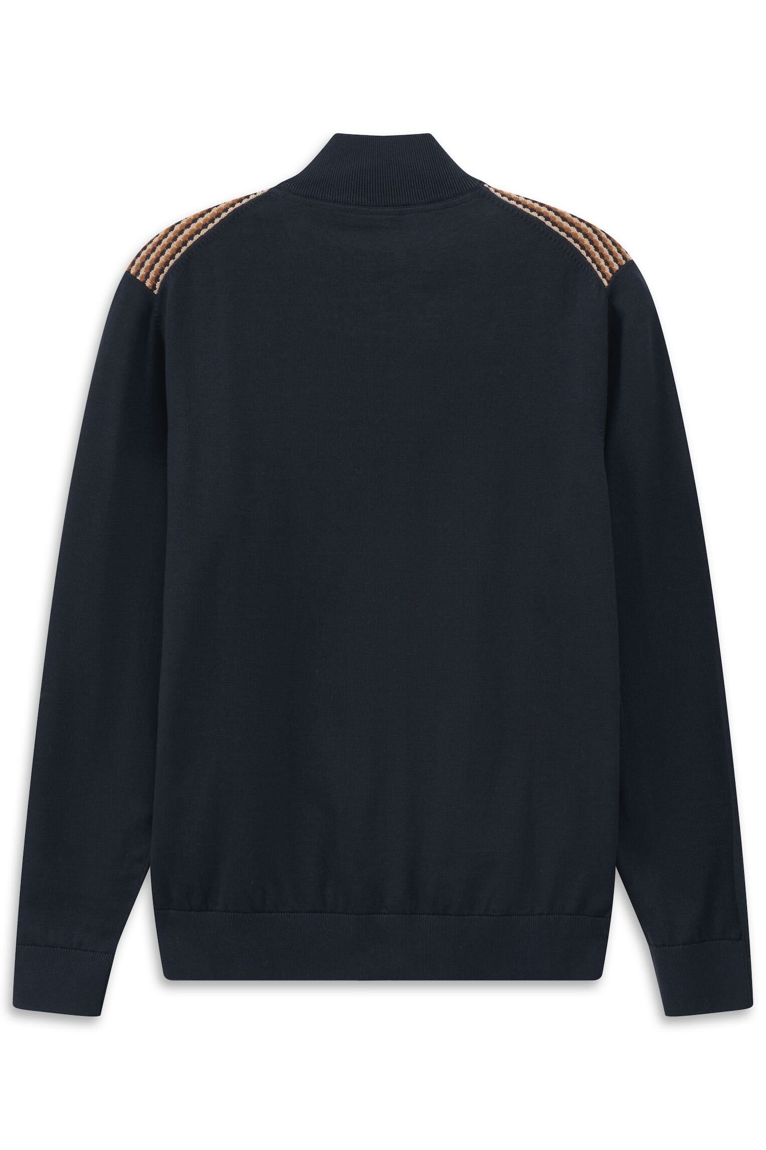 bugatti Strickjacke »Regular Fit« mit Struktur