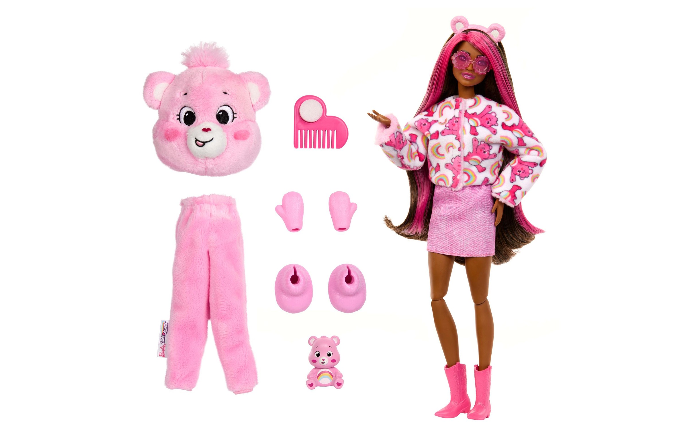 Barbie Anziehpuppe »Cutie Reveal Care Bears 2 - Hurrabärchi«