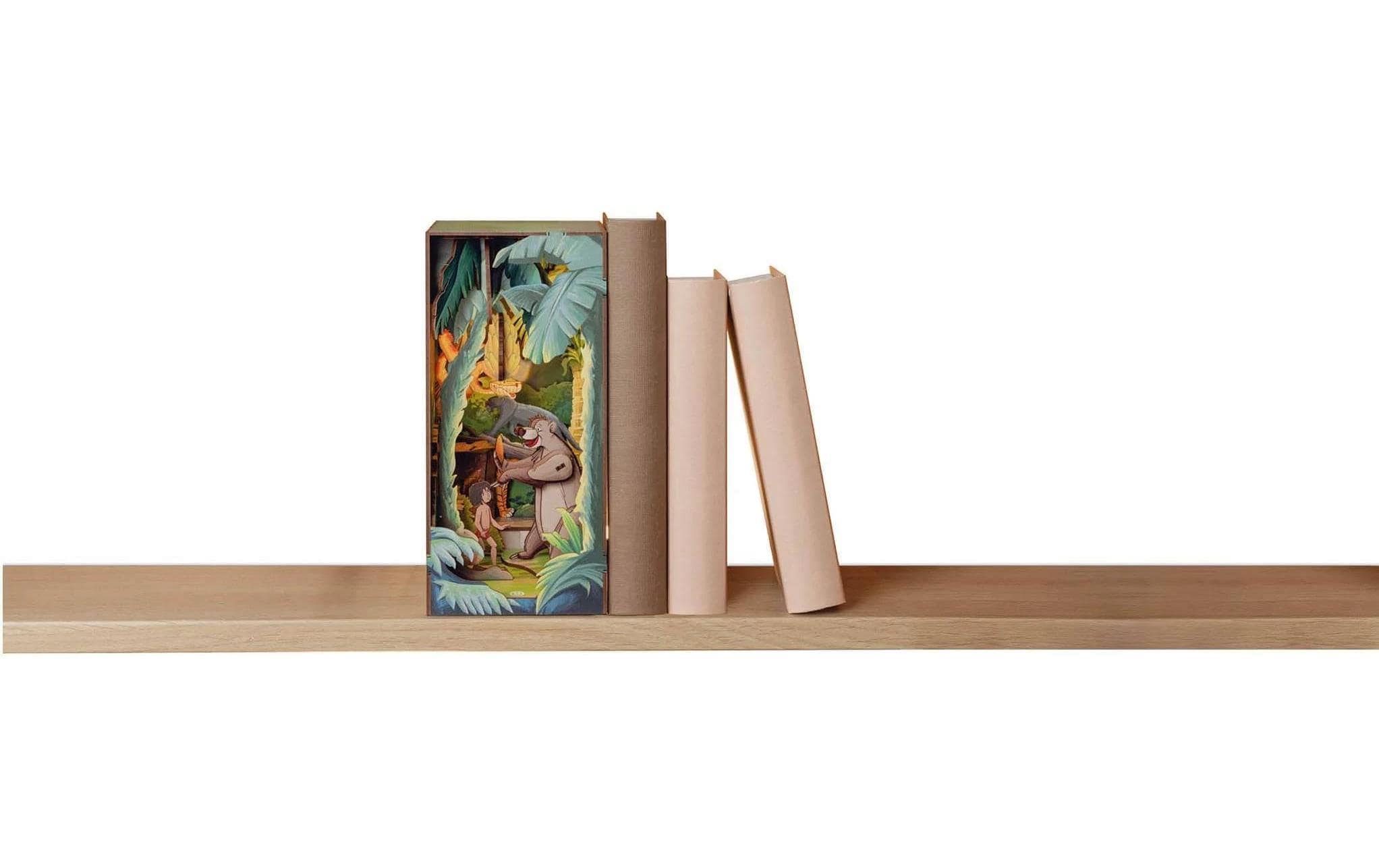 Revell® Modellbausatz »Book Nook, Tiny Adventures Disney Das Dschungelbuch« Buchstütze; mit LED-Beleuchtung