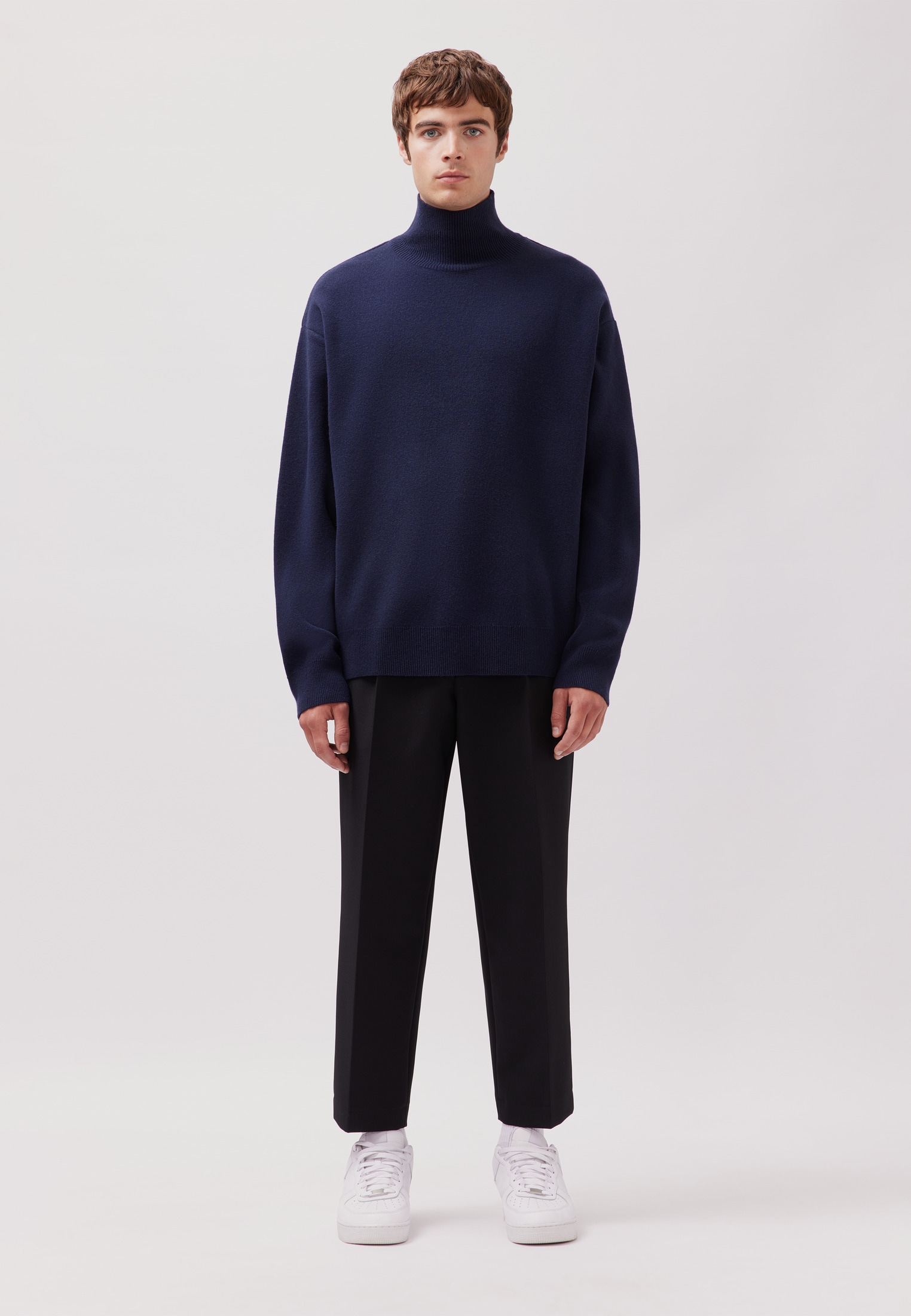 Image of studio seidensticker Strickpullover 1/1 Stehkragen Uni