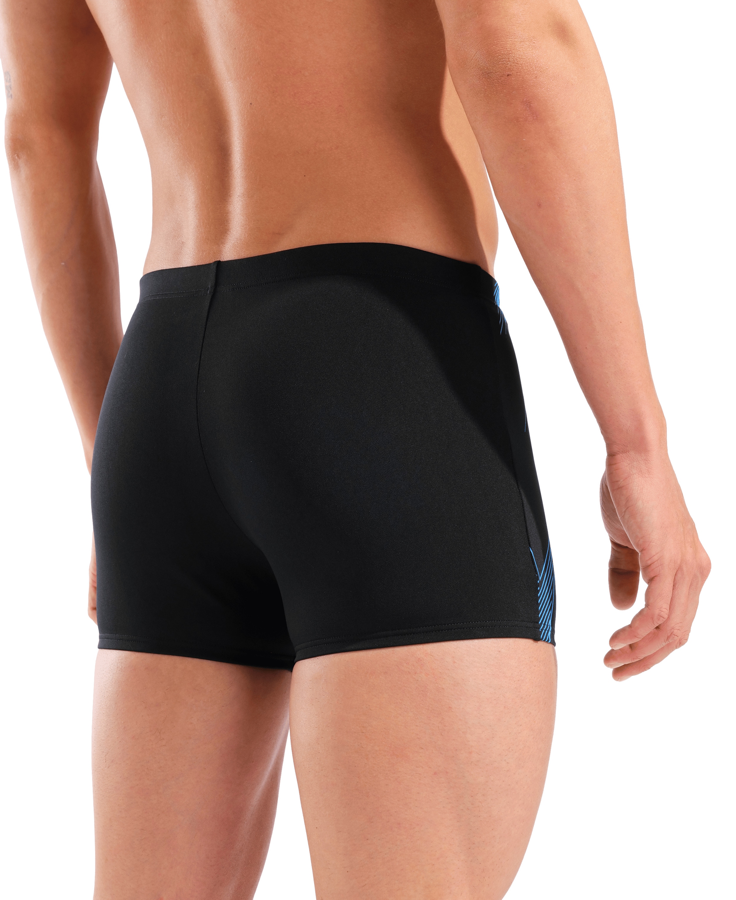 Arena Short de bain »M ARENA GRAPHIC SWIM SHORT« coupe sportive, avec cordon de serrage intérieur, résistant au chlore