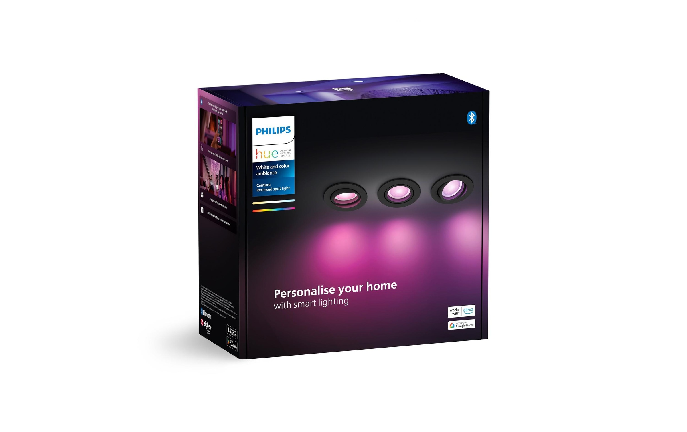 Philips Hue LED Deckenleuchte »Centura 3er- Pack«