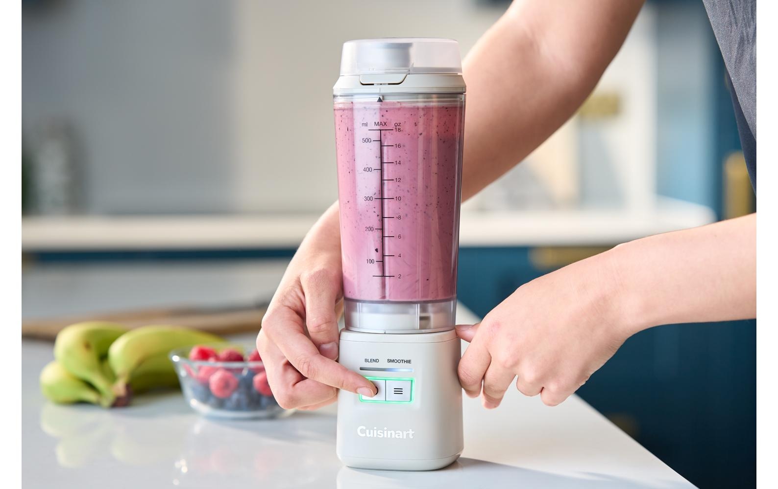 Cuisinart Zerkleinerer »Blast&GO Tragbarer Mixer für unterwegs 0.5 l« 120 W