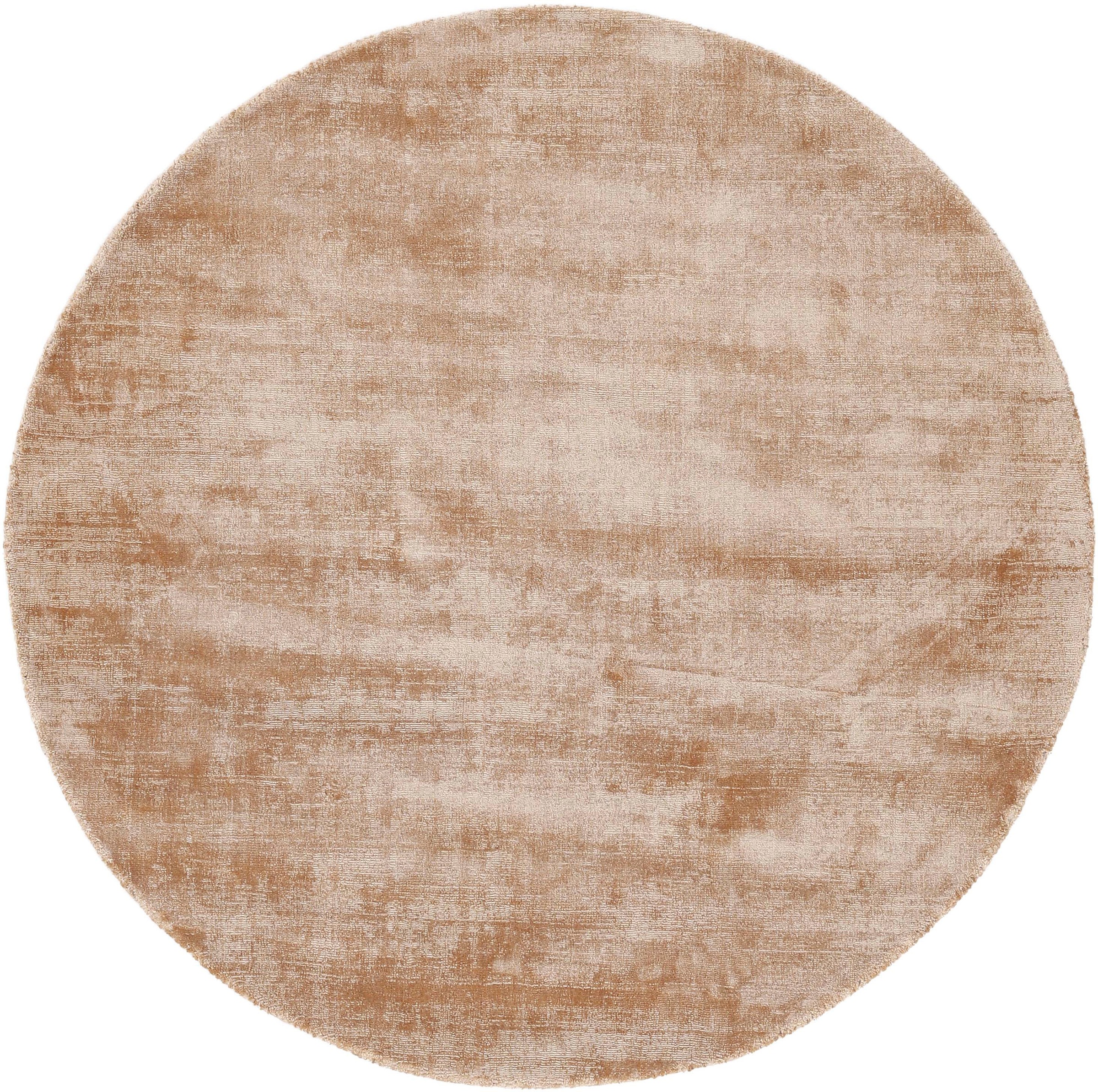 Image of carpetfine Teppich "Ava Viskoseteppich" rund 13 mm Höhe Seidenoptik, leichter Glanz, Wohnzimmer