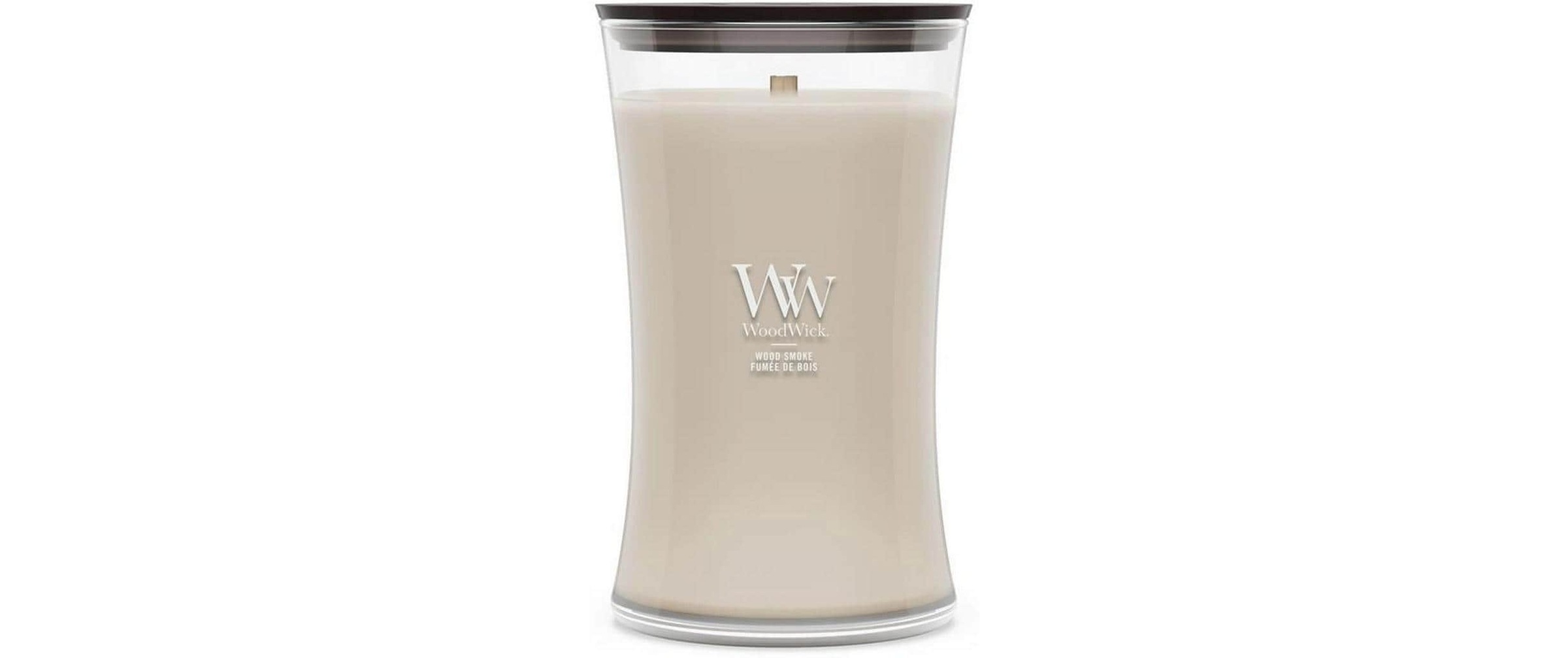 Image of Woodwick Duftkerze "Wood Smoke Large Jar"