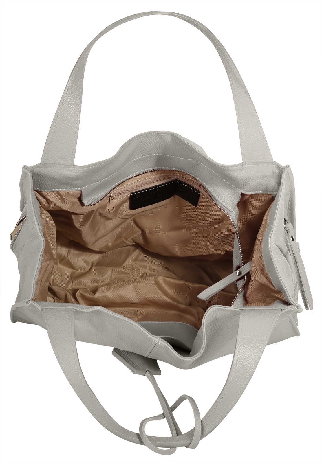 Cluty Shopper, echt Leder, Made in Italy