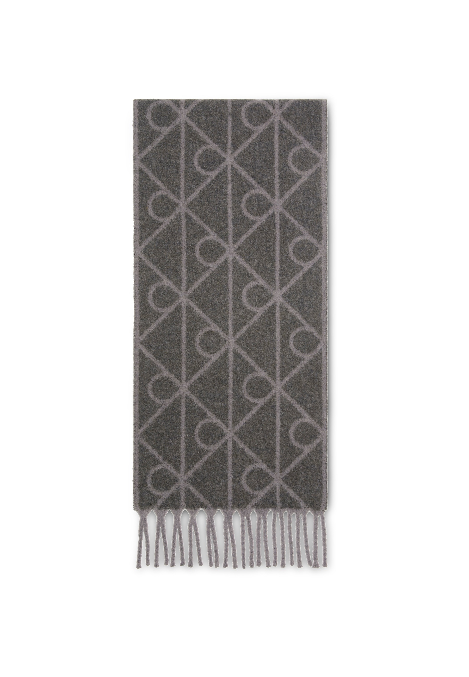 Image of Calvin Klein Jeans Modetuch "AOP BRUSHED HW SCARF" mit Woll-Anteil, perfekt für den Alltag
