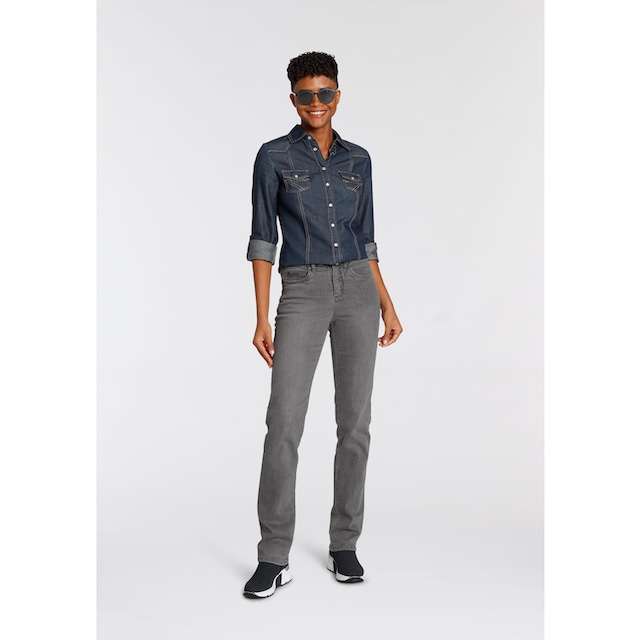 ♕ Arizona Gerade Jeans »Comfort-Fit«, High Waist versandkostenfrei  bestellen