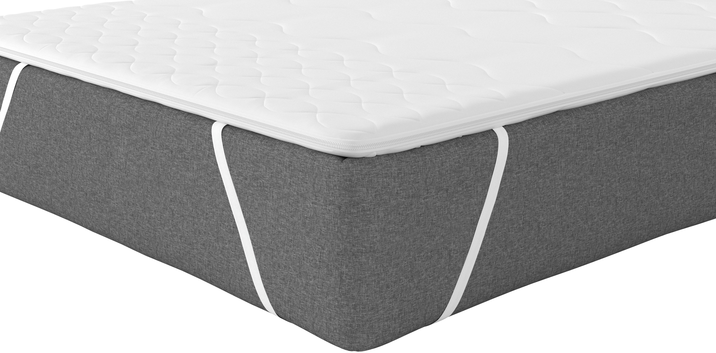 my home Topper »Fantasy, 7 Zonen Topper in 90x200, 140x200 cm und weitere Grössen«, (1 St.), Ideal für Boxspringmatratzen, Baumwoll-Bezug kochfest bis 95 °C