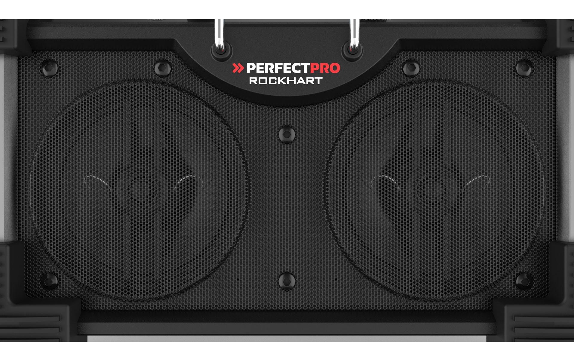 PerfectPro Digitalradio (DAB+) »ROCKHART« ( ) Display, Equalizer, Senderspeicher