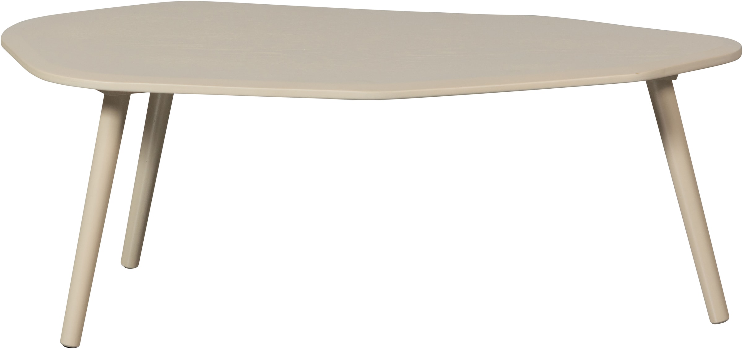 WOOOD Beistelltisch »Davina von MDF mit organischer Tischplatte B 90 x T 50 x H 40 cm« Set, 2 Stk. tlg. 2er-Set, Tragkraft je 5 kg, Bein-/Tischkombination frei wählbar