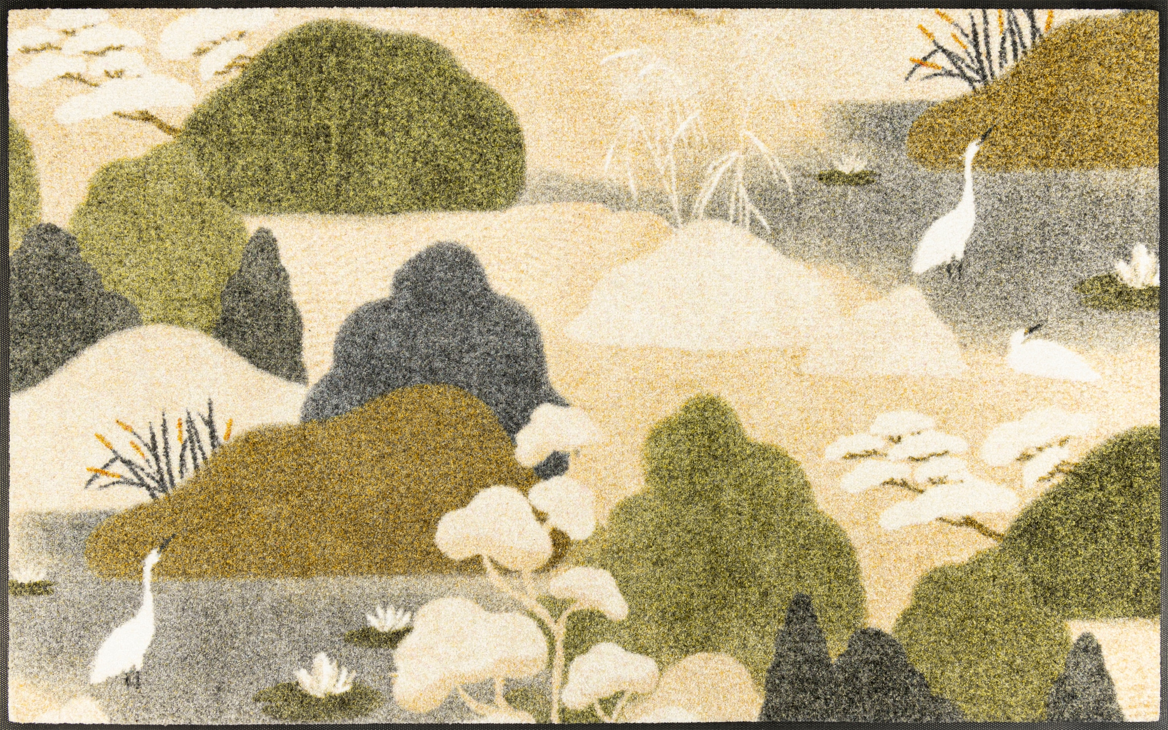Image of wash+dry by Kleen-Tex Fussmatte "Zen Flow" rechteckig 7 mm Höhe auch als Läufer erhätlich, waschbar und trocknergeeignet