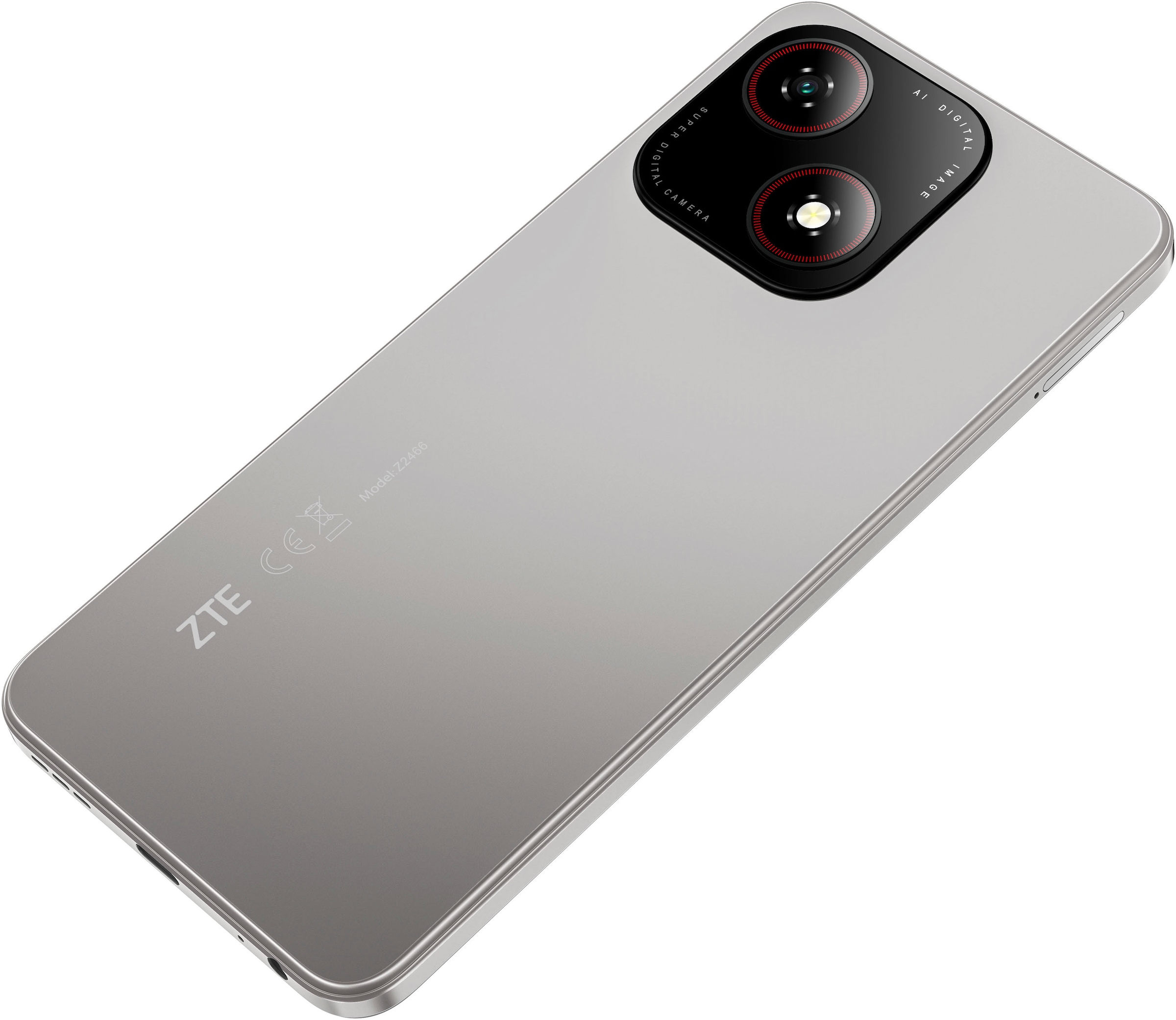 ZTE Smartphone »Blade A35e« Silvery Gray