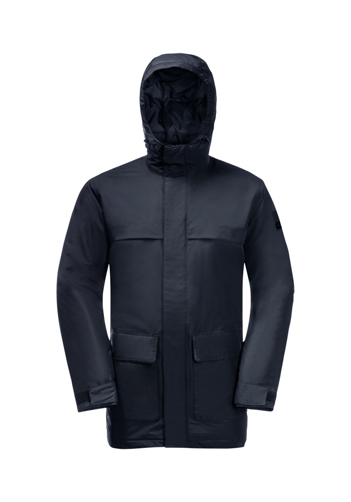 Jack Wolfskin Funktionsparka »WINTERLAGER PARKA M« mit Kapuze