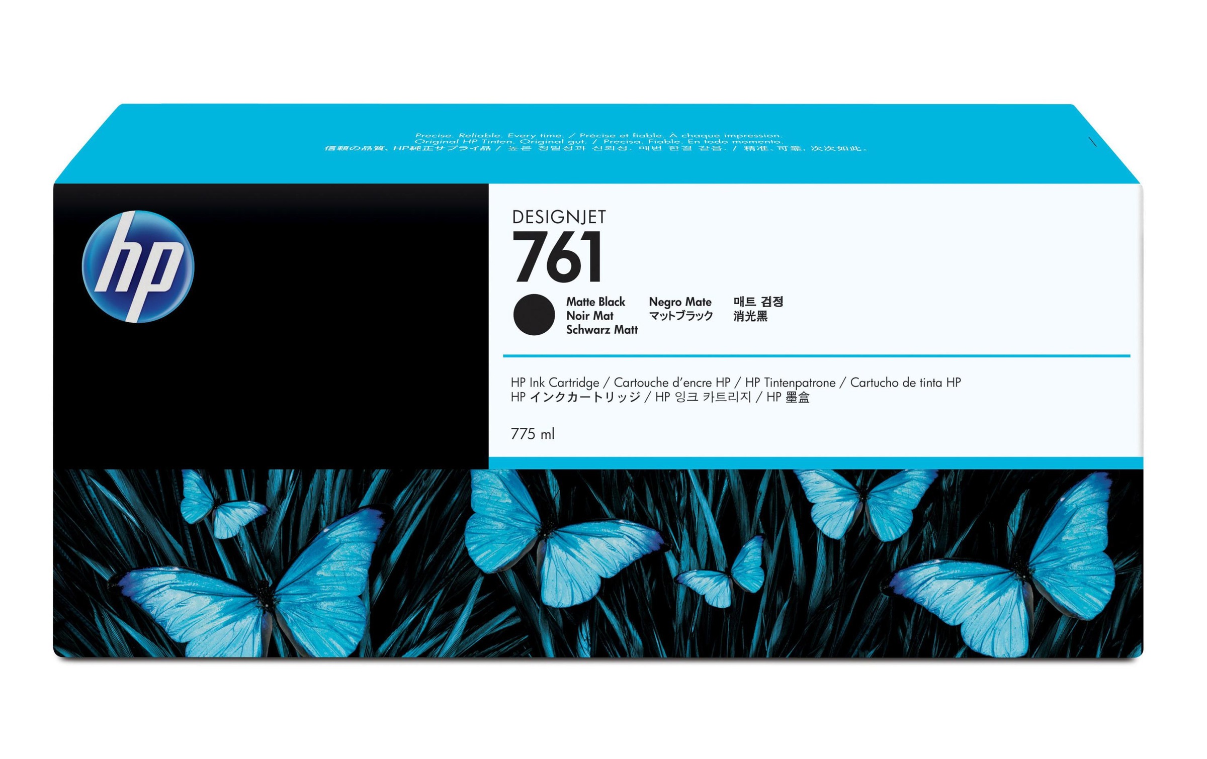 Image of Tintenpatrone "Nr. 761 - Mattschwarz (CM997A)"