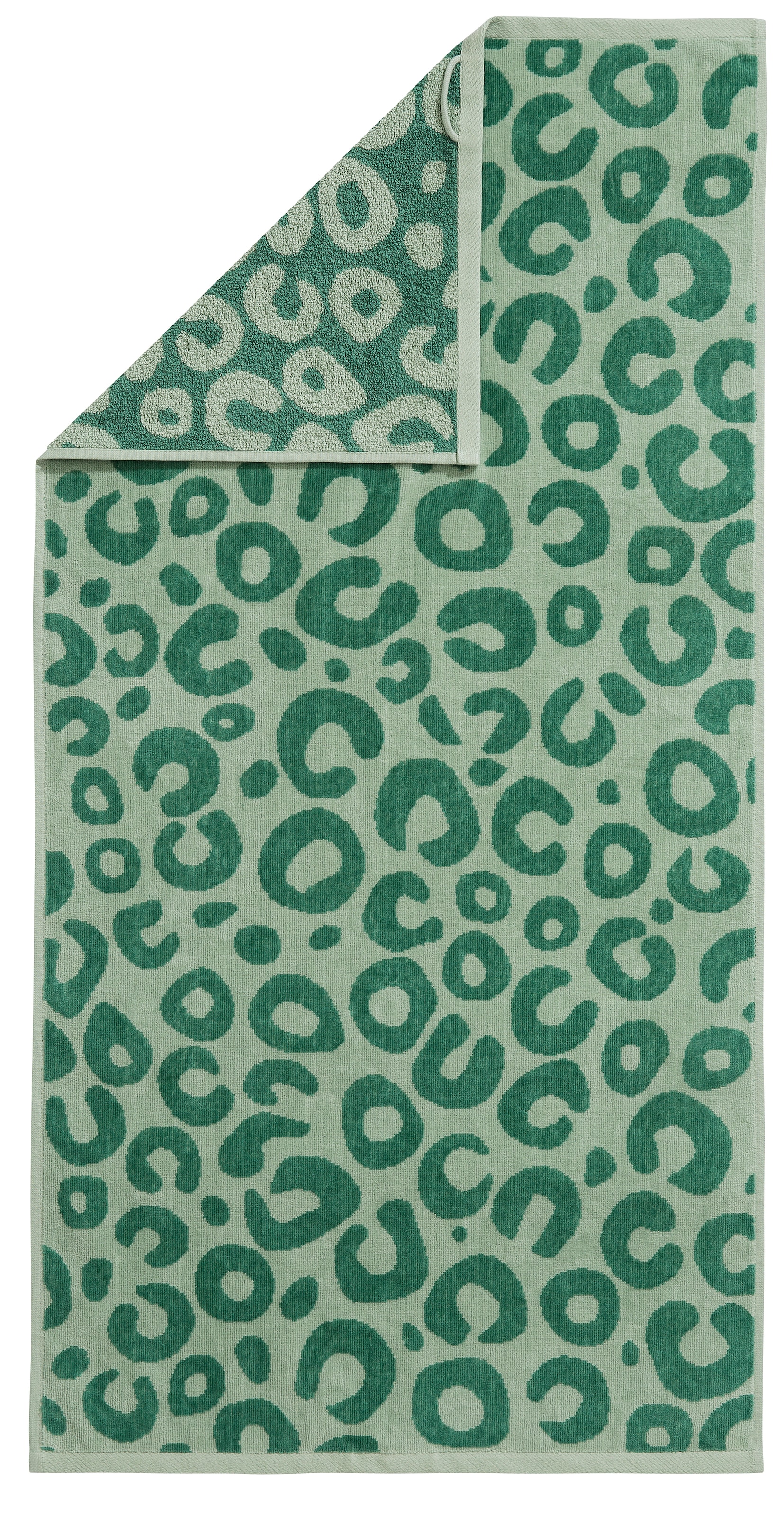 GOODproduct Set de serviettes »Anna Leopardenmuster, 8-tlg Handtuch-Set, 100% Baumwolle« Ensemble 8 pièces Velours en frottier Duschtücher, Handtücher und Gästetücher, weich, modern, Animal Print