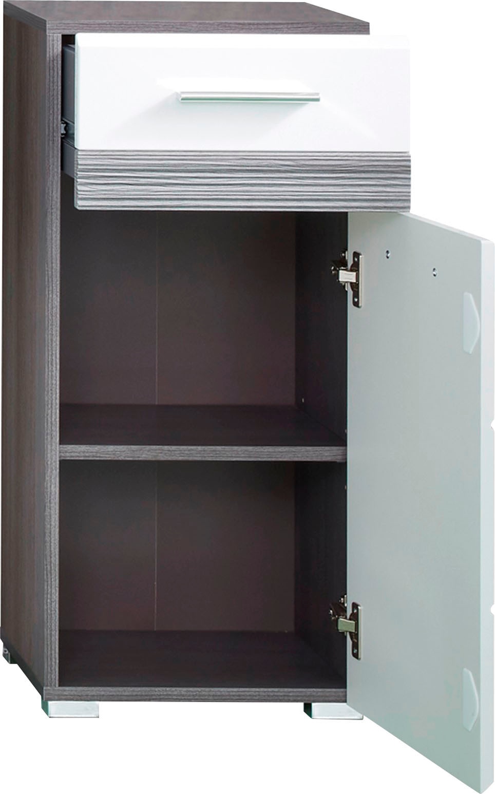 welltime Armoire basse »Toulon« Kommode mit 1 Tür & 1 Schublade - (B/T/H) 37/31/80 cm
