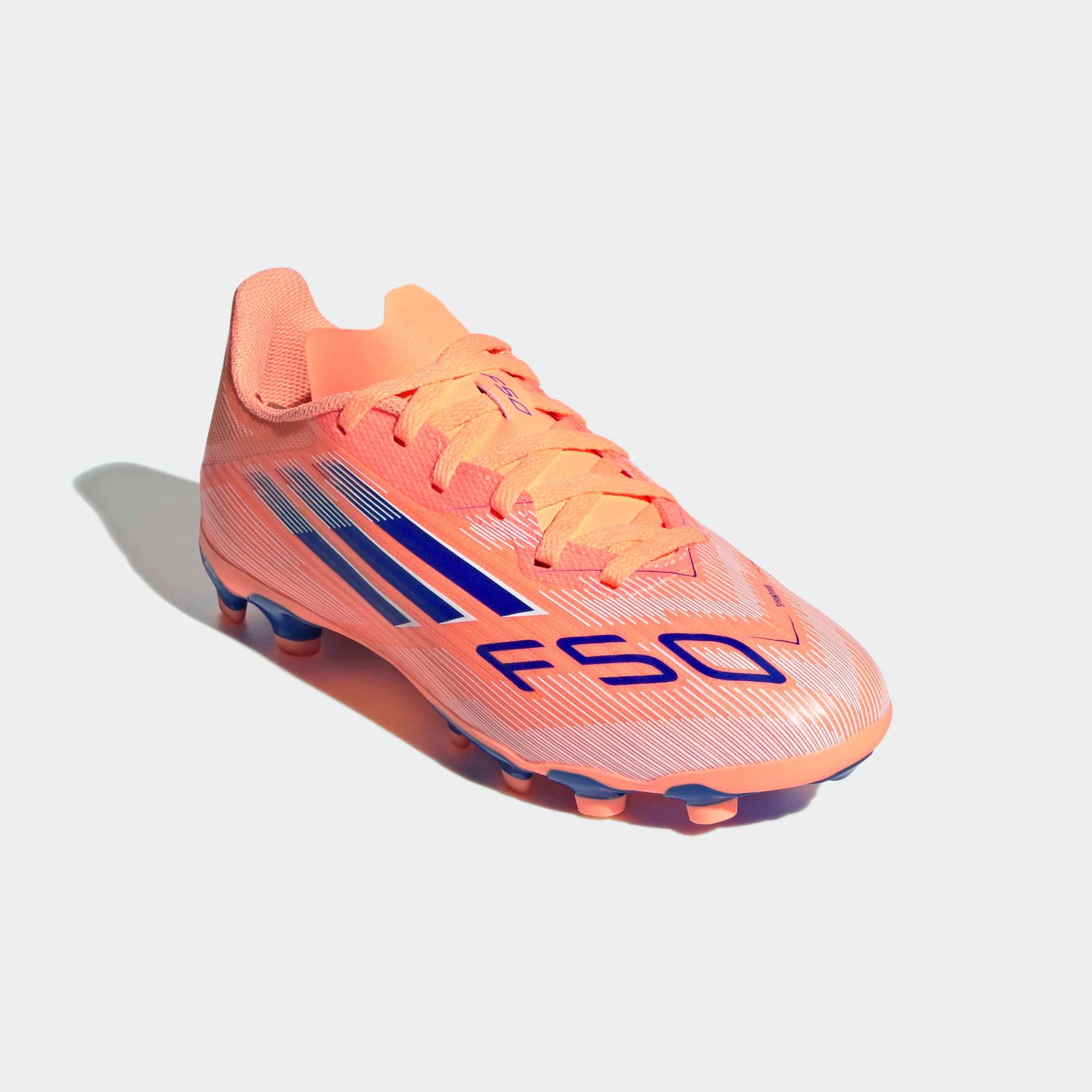 Image of adidas Performance Fussballschuh "F50 LEAGUE MG KINDER" geeignet für Rasen- und Kunstrasenplätze, für Kinder & Jugendliche