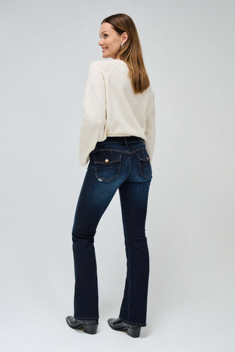 Salsa Bootcut-Jeans »Salsa Jeans Jeans Wonder Bootcut Dark Wash«