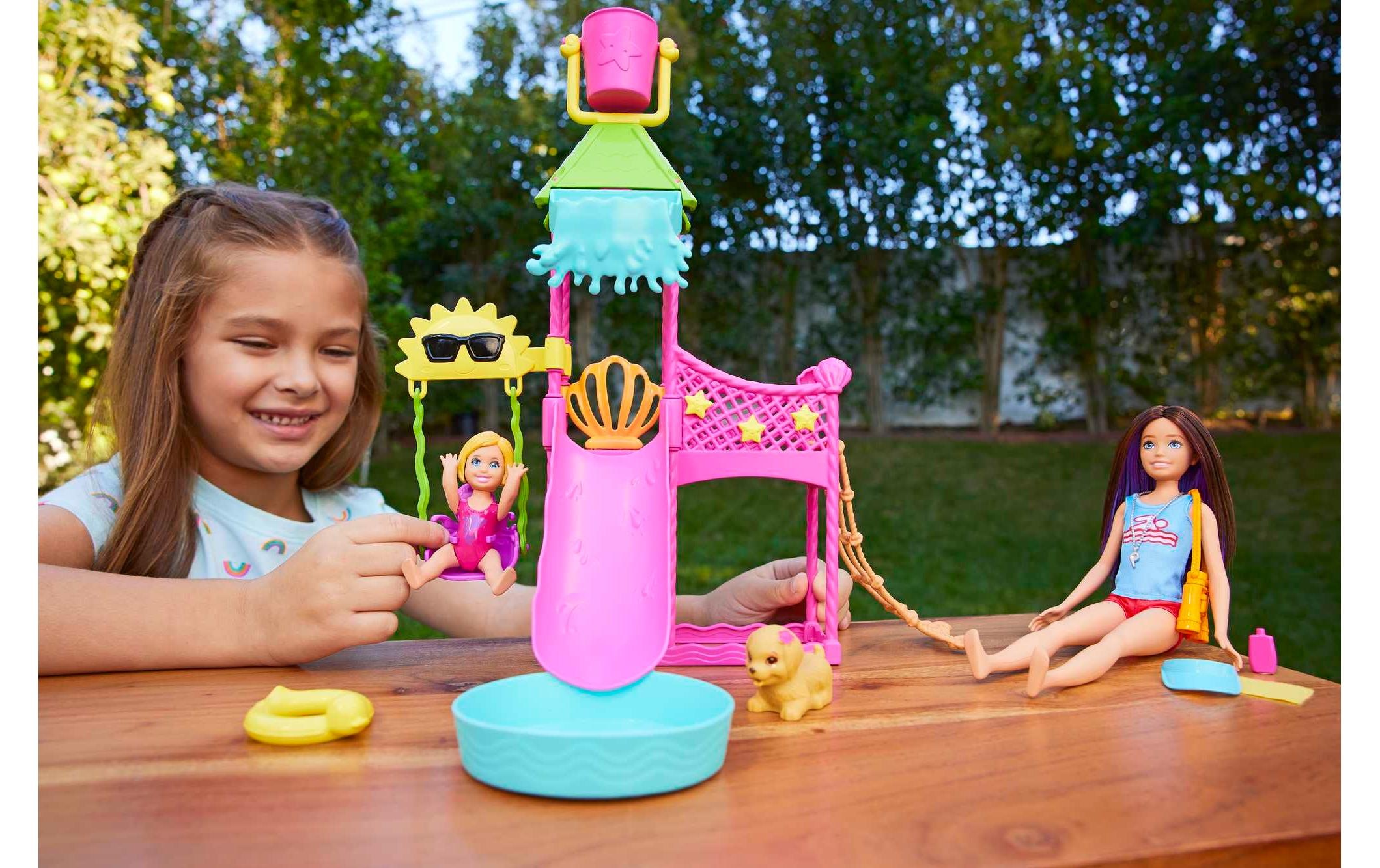 Barbie Anziehpuppe »Barbie Skipper Babysitters Waterpark«