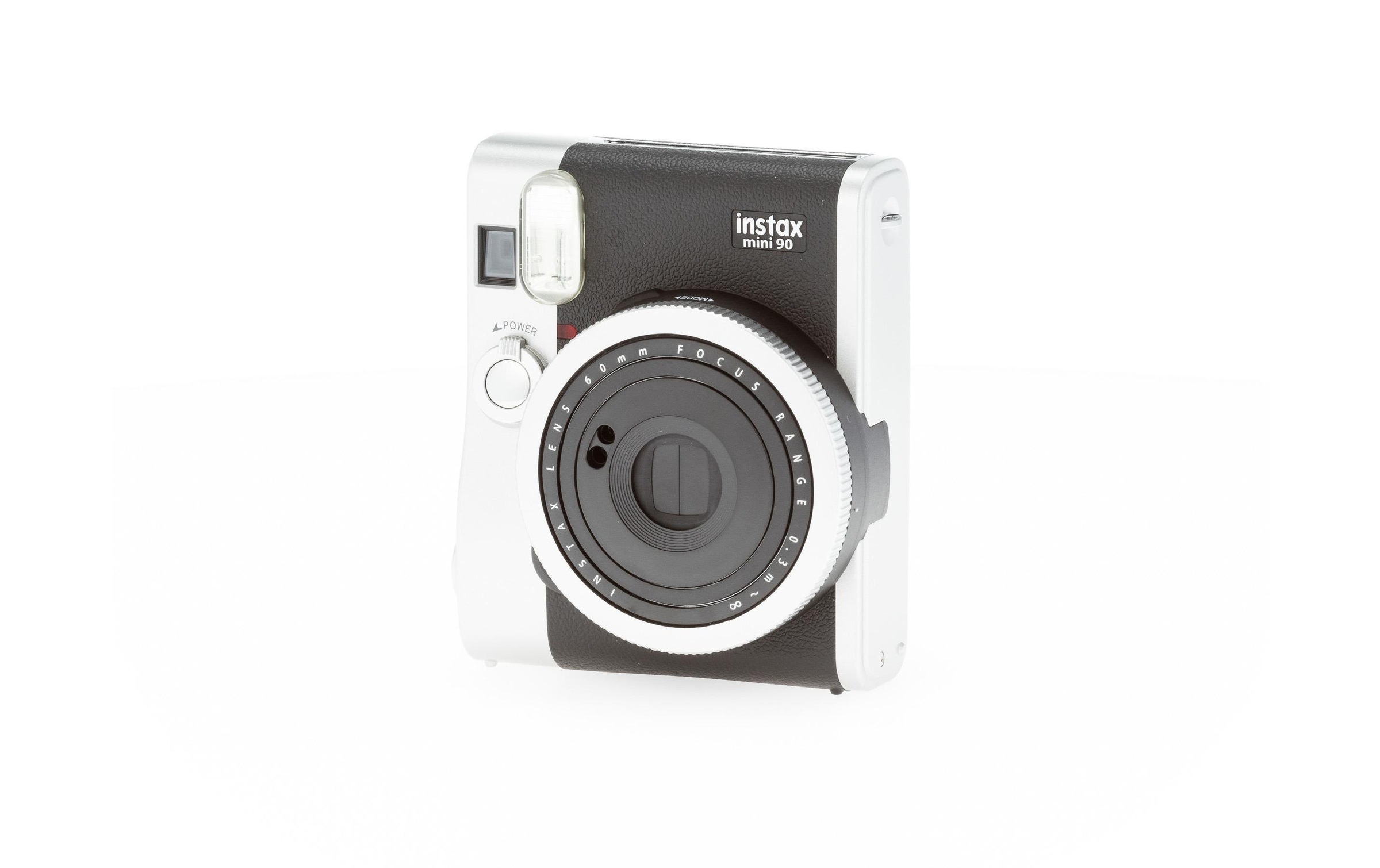 FUJIFILM Sofortbildkamera »Instax Mini 90 Neo classic Silberfarben Schwarz«