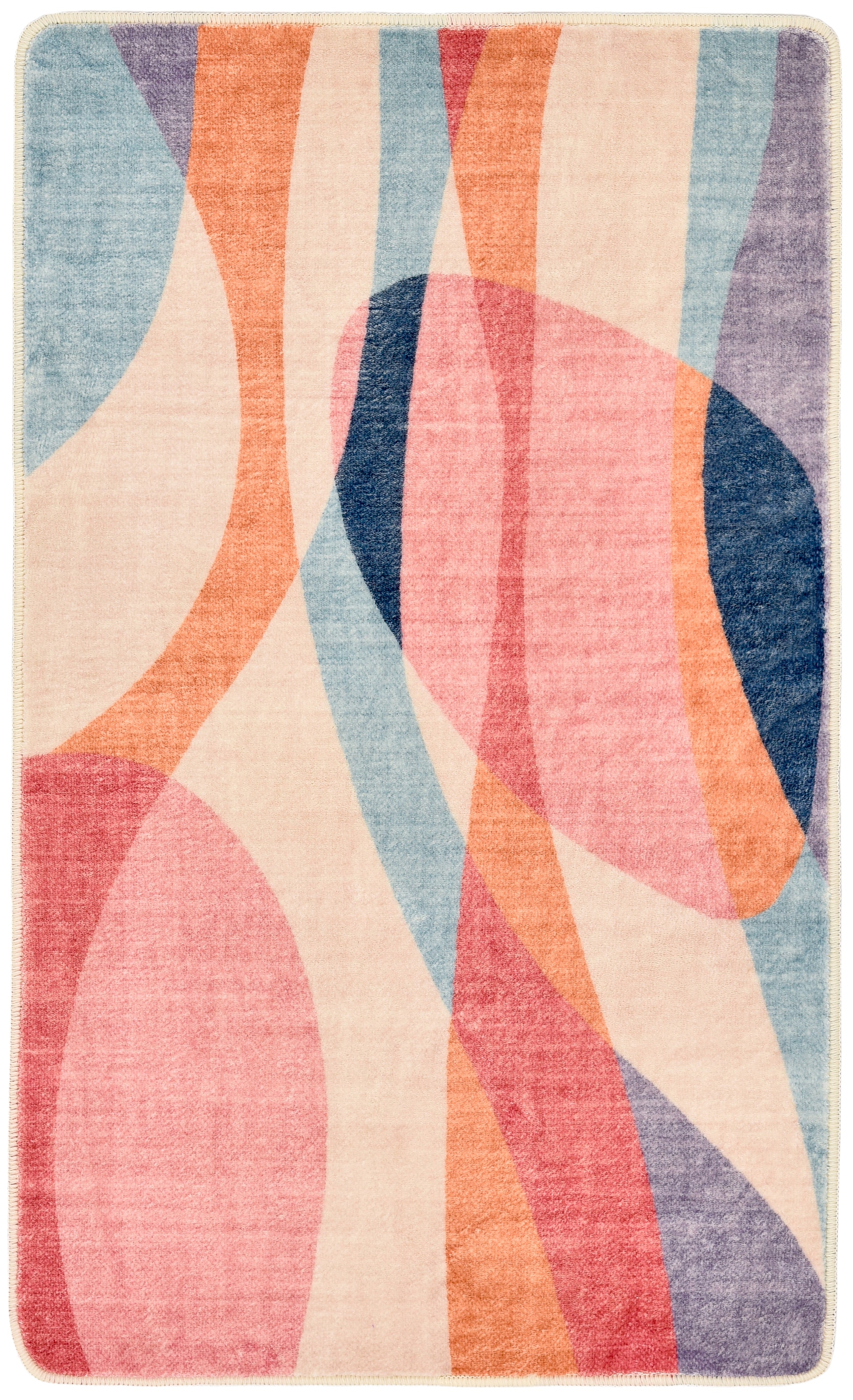 Gino Falcone Tapis de bain »Aquata GF-170, Badvorleger, Badezimmer Teppich« Höhe 7 mm revêtement antidérapant Badteppich, bedruckt, modernes Design, rechteckig