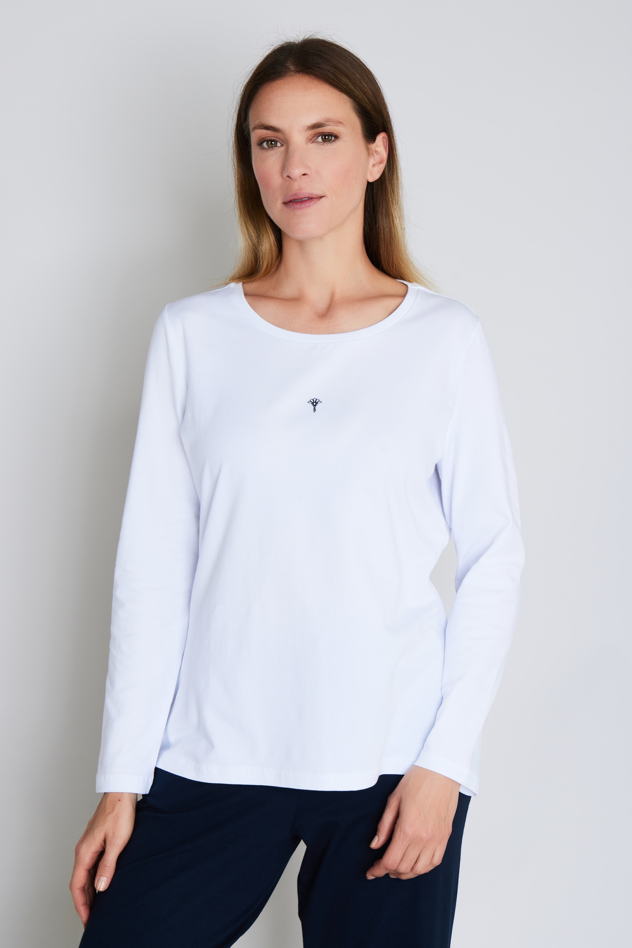 Image of JOOP Pyjamaoberteil "Cosy" mit Rundhalsausschnitt