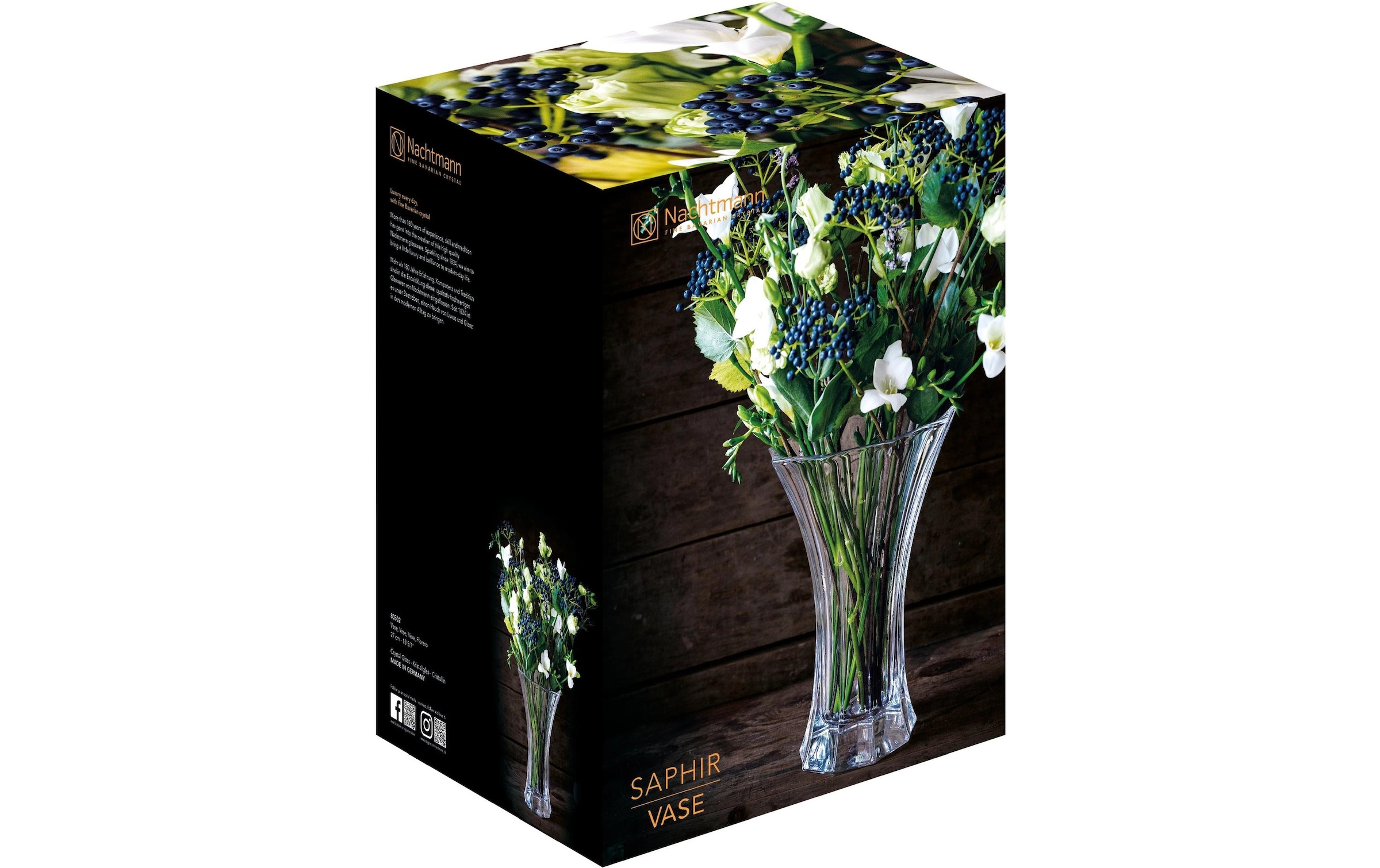 Nachtmann Tischvase »Saphir 27 cm«