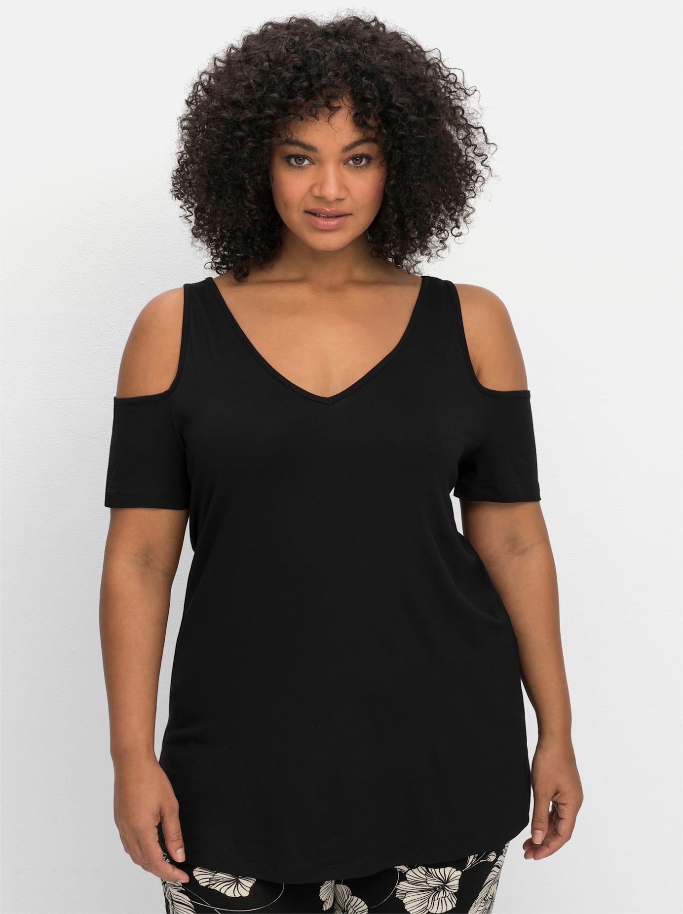 Sheego T-Shirt »T-Shirt«, (1 tlg.)