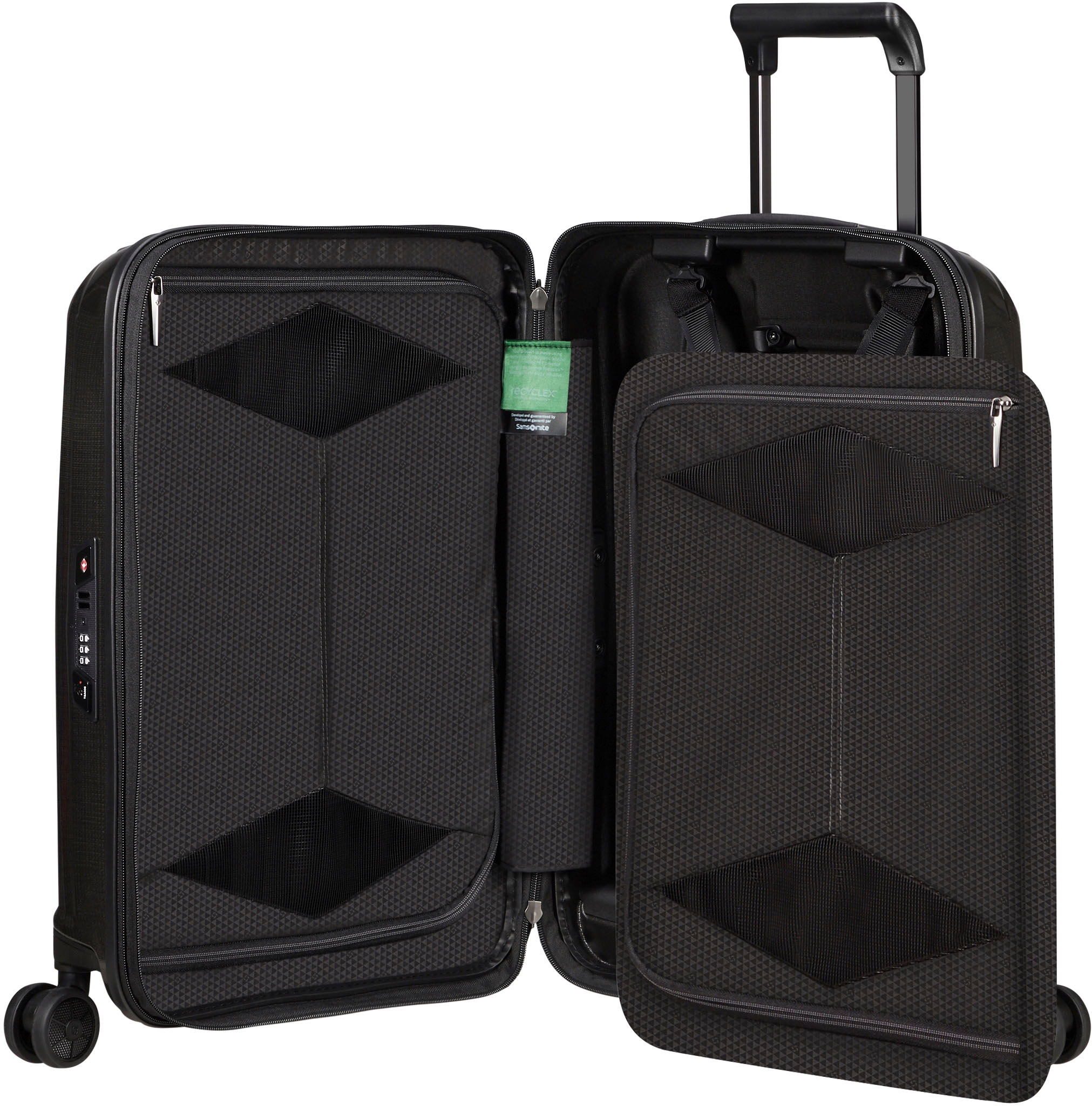 Samsonite Hartschalen-Trolley »MAJOR-LITE, verschiedene Grössen und Farben«, 4 Rollen, Reisekoffer Volumenerweiterung bei S Reisegepäck Made in Europe