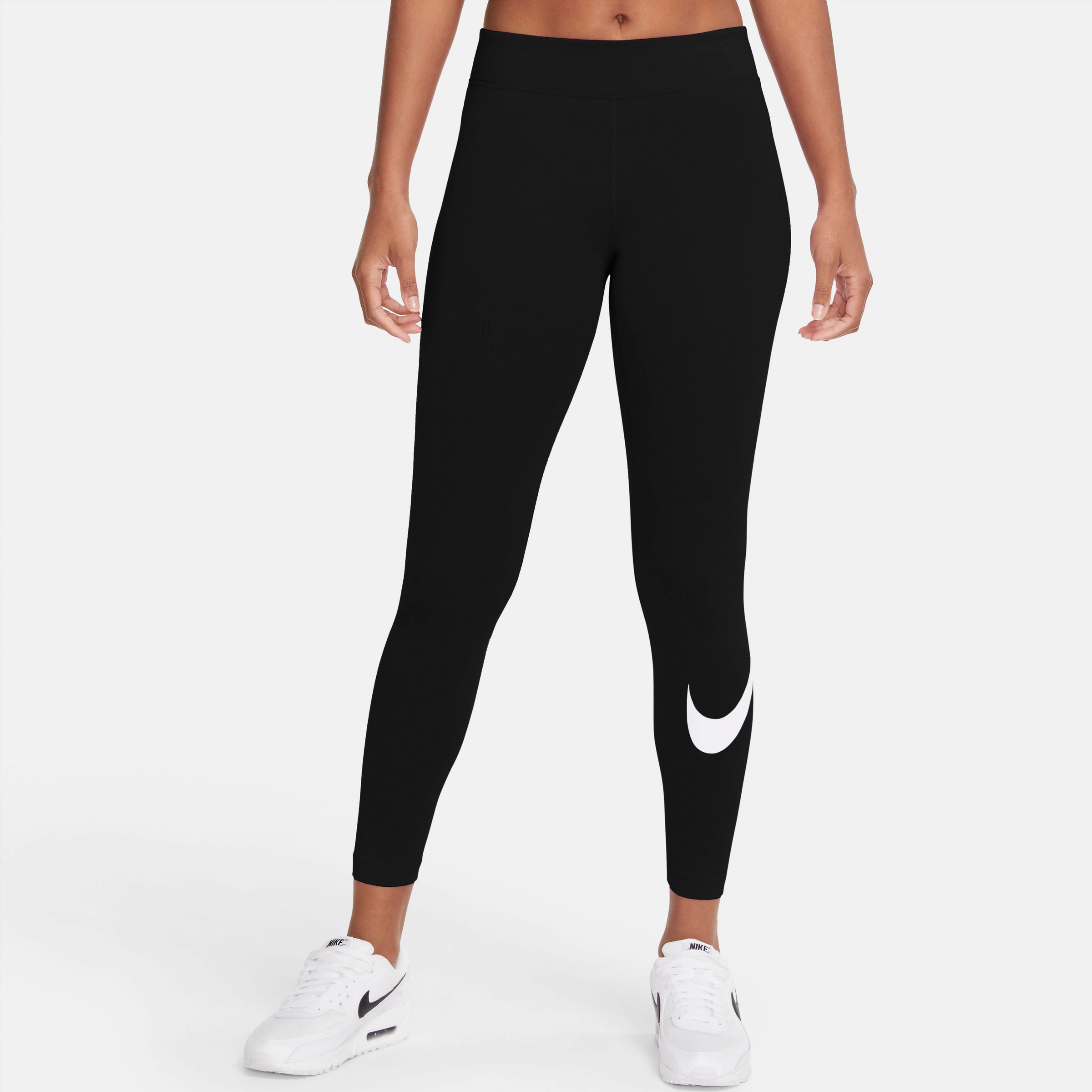 Image of Nike Sportswear Leggings »Essential Women's Mid-Rise Swoosh Leggings« bei Ackermann Versand Schweiz