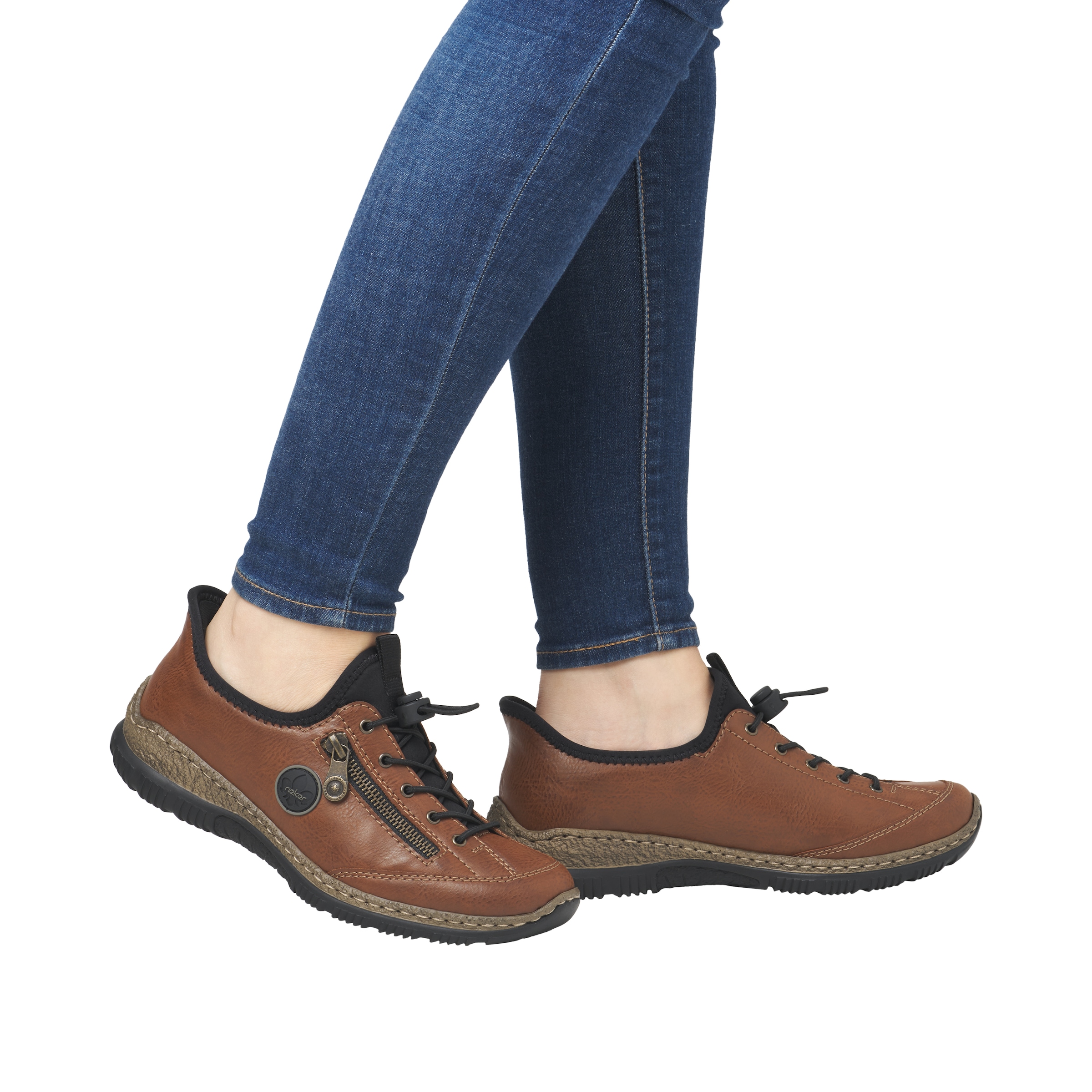 Rieker Slip-On Sneaker »Ready2GO«  , Schlupfschuh, Freizeitschuh, Halbschuh mit MemoSoft-Ausstattung