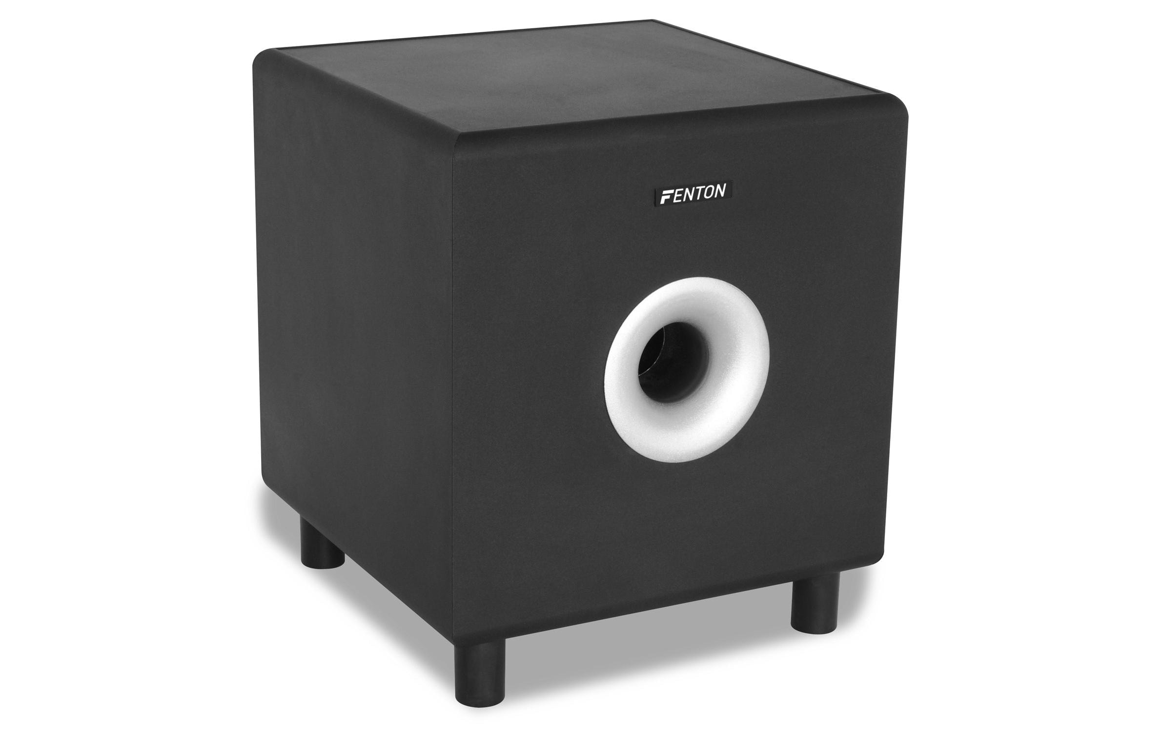 Subwoofer »Fenton SHFS10B Schwarz«