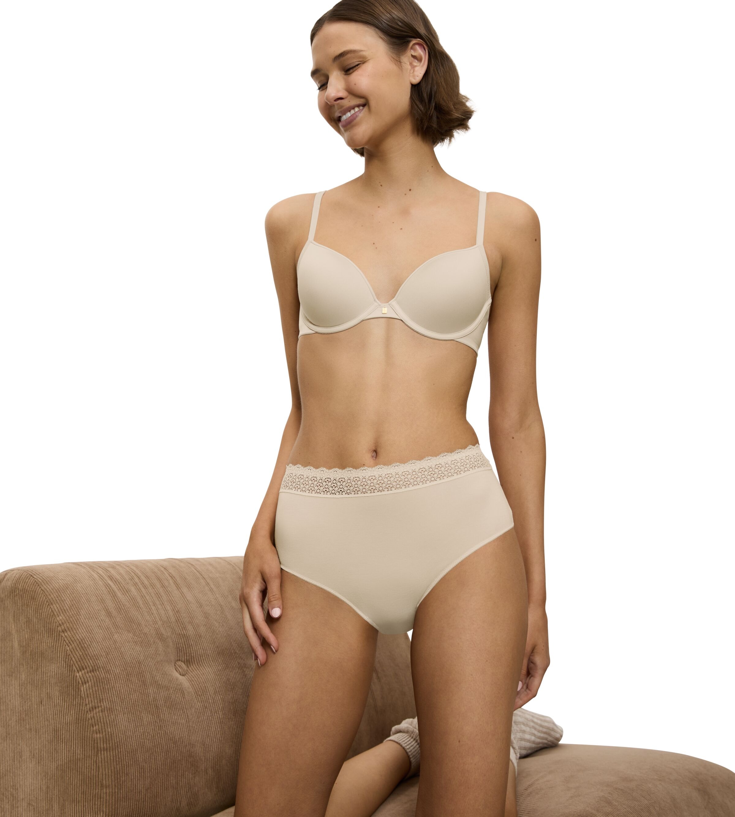 Triumph Midislip »Feel of Modal« 2er Pack,  sehr weich, elastischer Bund mit Spitze, leicht