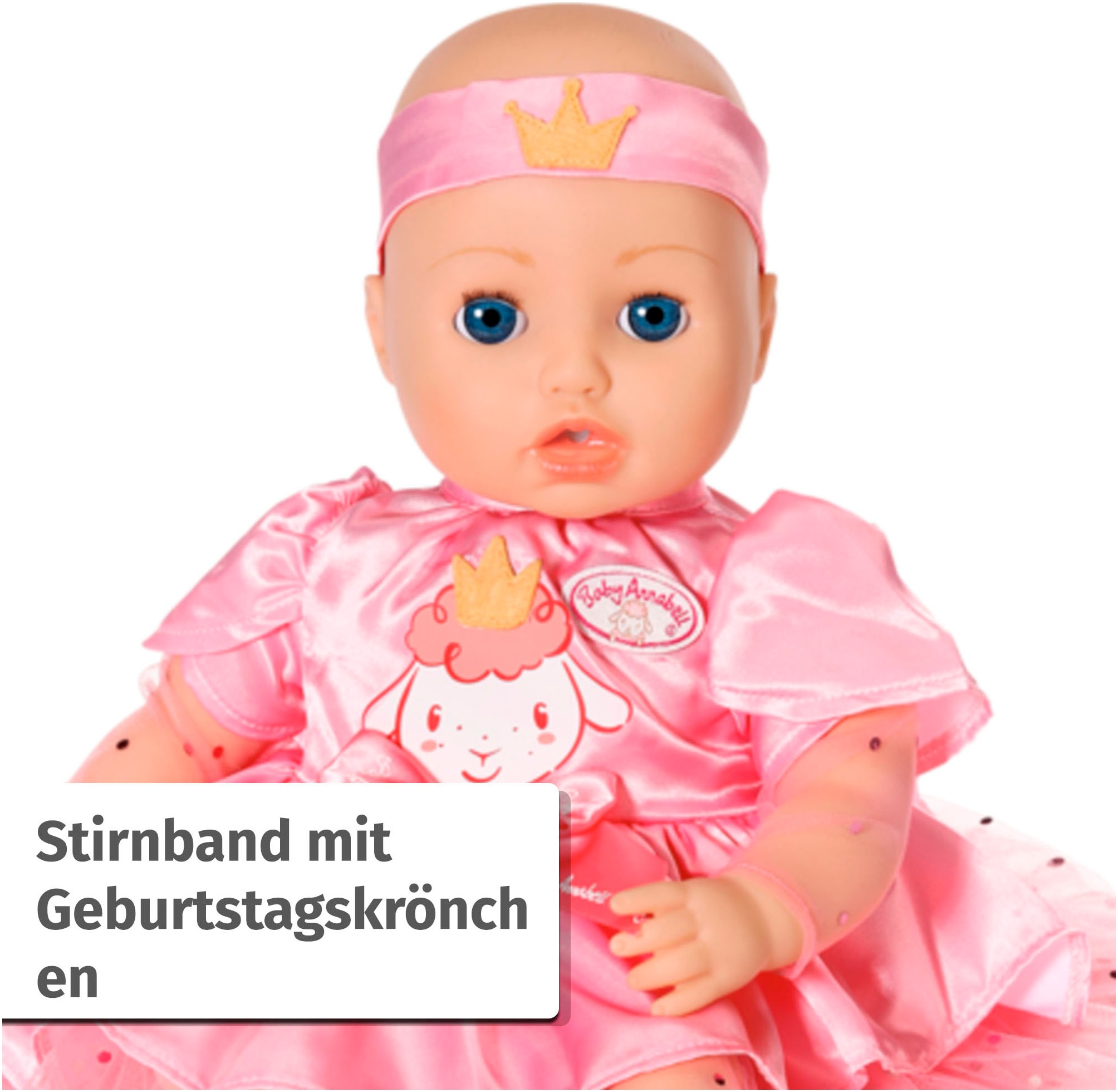 Baby Annabell Puppenkleidung »Geburtstagskleid 43 cm«