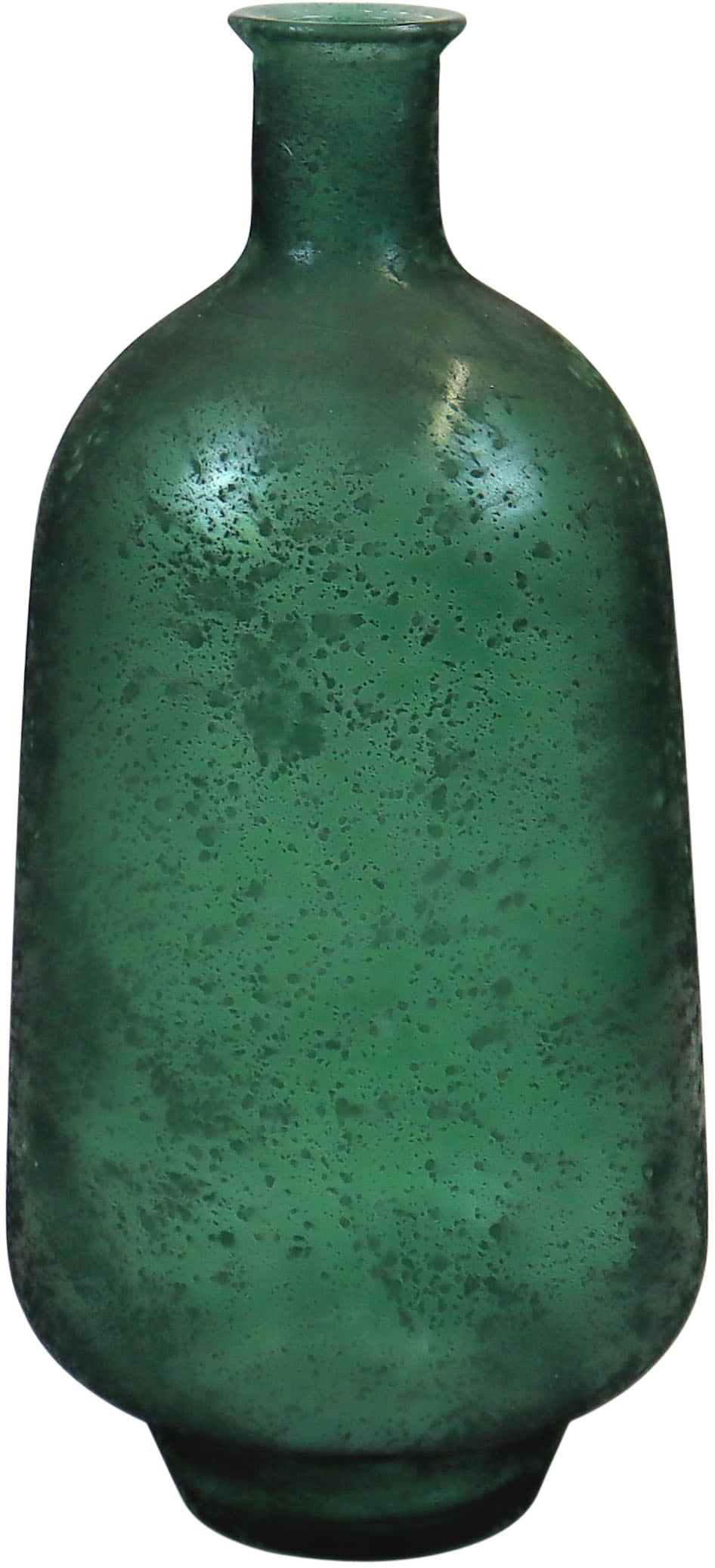 Image of AM Design Dekovase "aus recyceltem, grünem Glas im matten Finish" schonend hergestellt und einzigartig