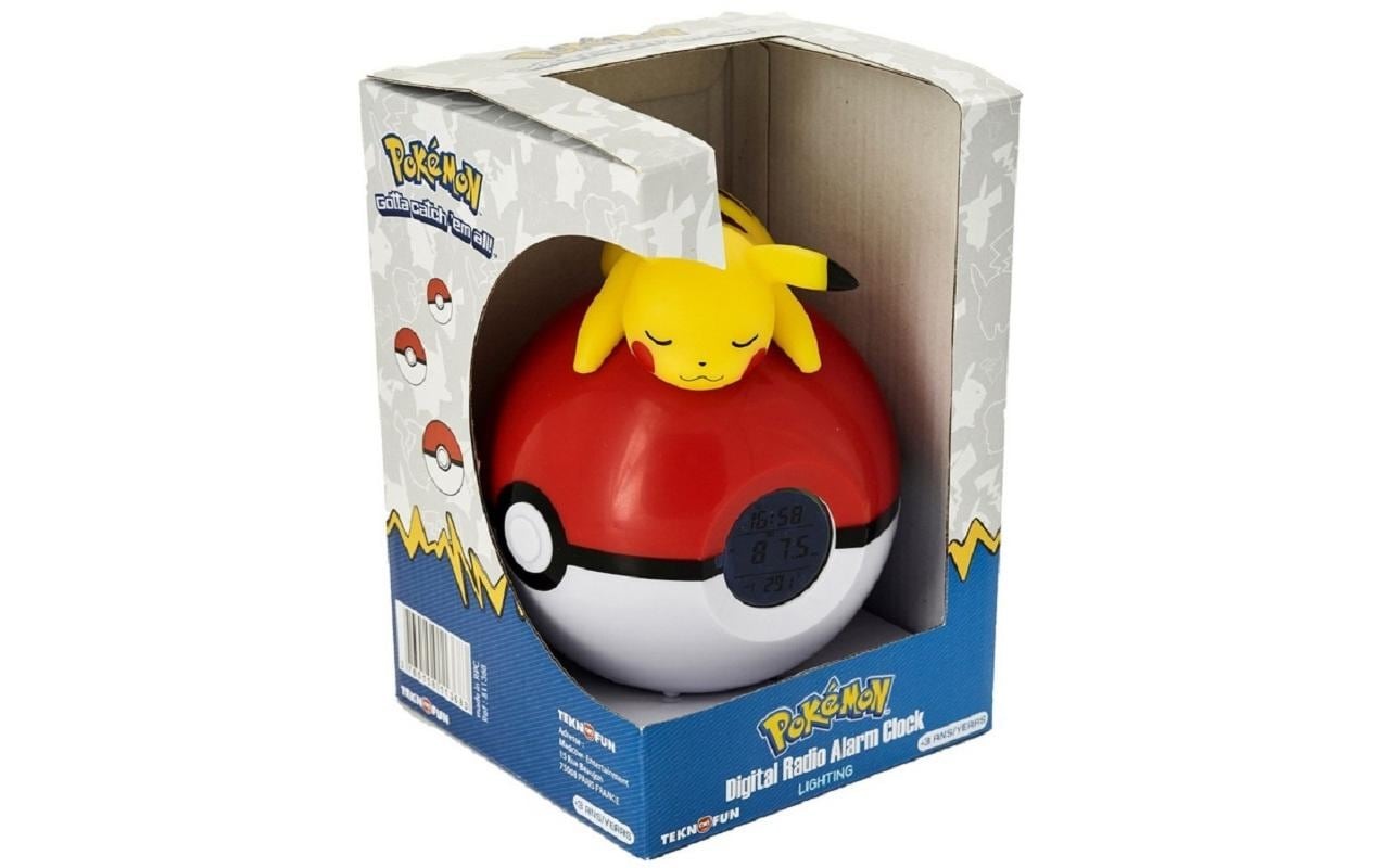 Teknofun Projektionswecker »liegender Pikachu mit LED-Lampe«