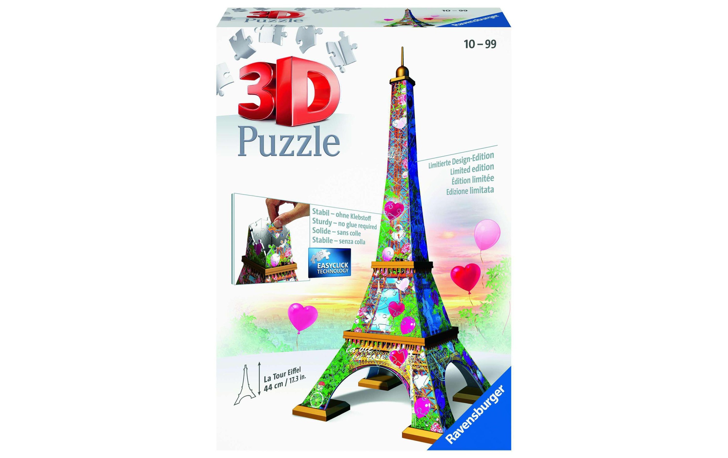 Image of Ravensburger Puzzle »Eiffelturm Love Edition«, (216 tlg.), 3D-Effekt bei Ackermann Versand Schweiz