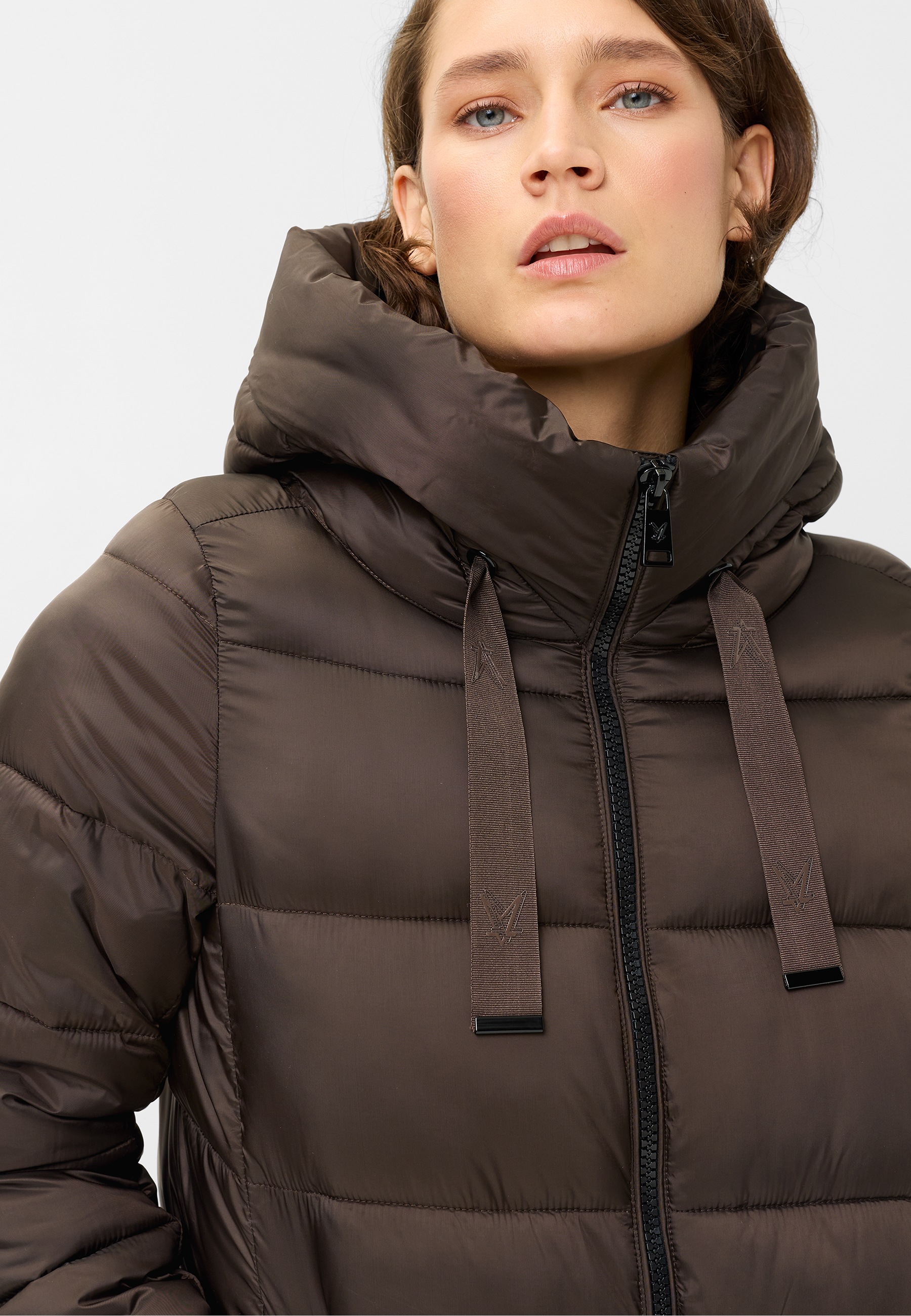 Fuchs Schmitt Steppjacke mit Kapuze Kapuze mit Kordelzug, Regular Fit
