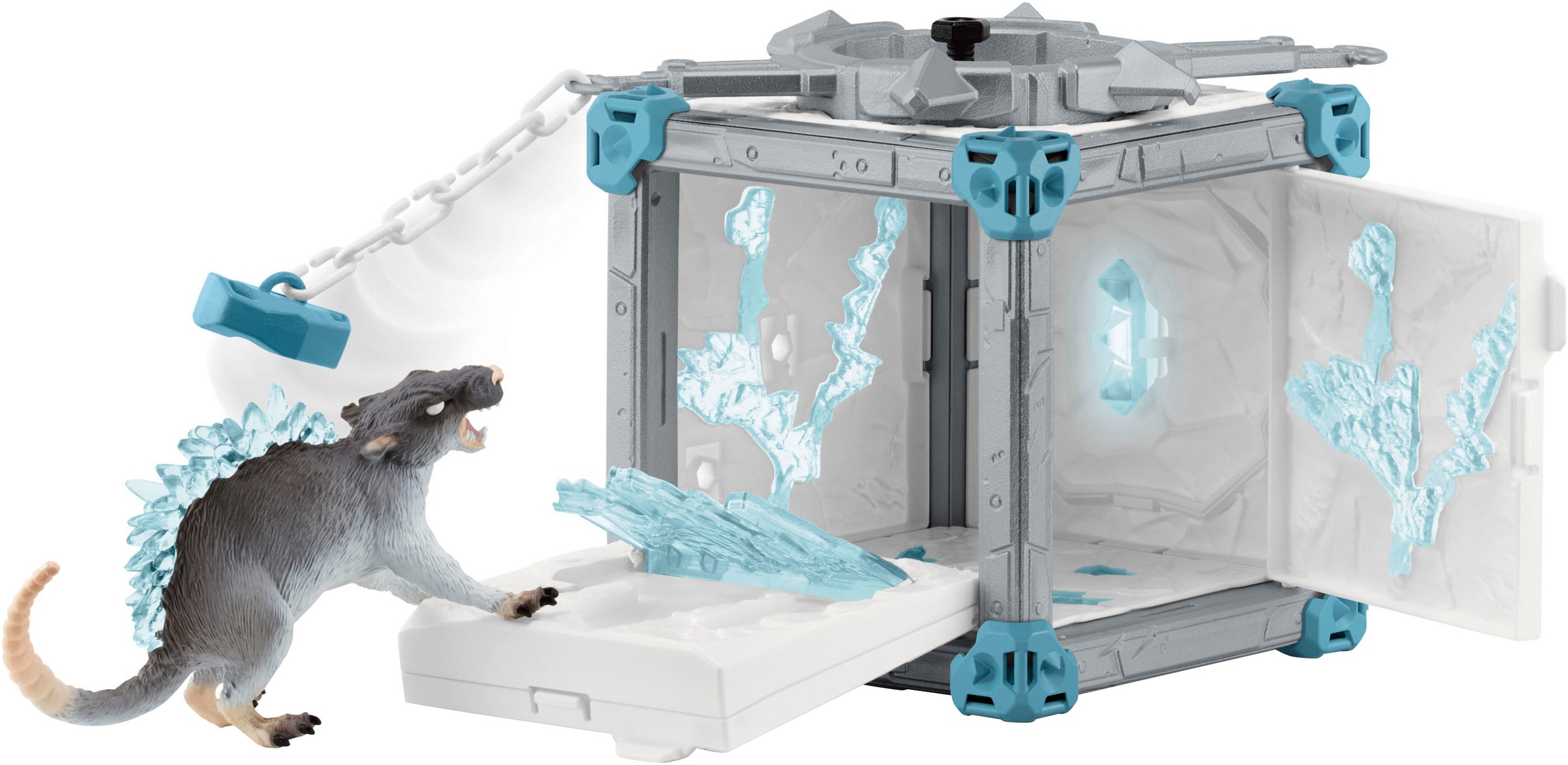 Schleich® Personnage de jeu »ELDRADOR® CREATURES, BattleCave Eisratte (42676)«