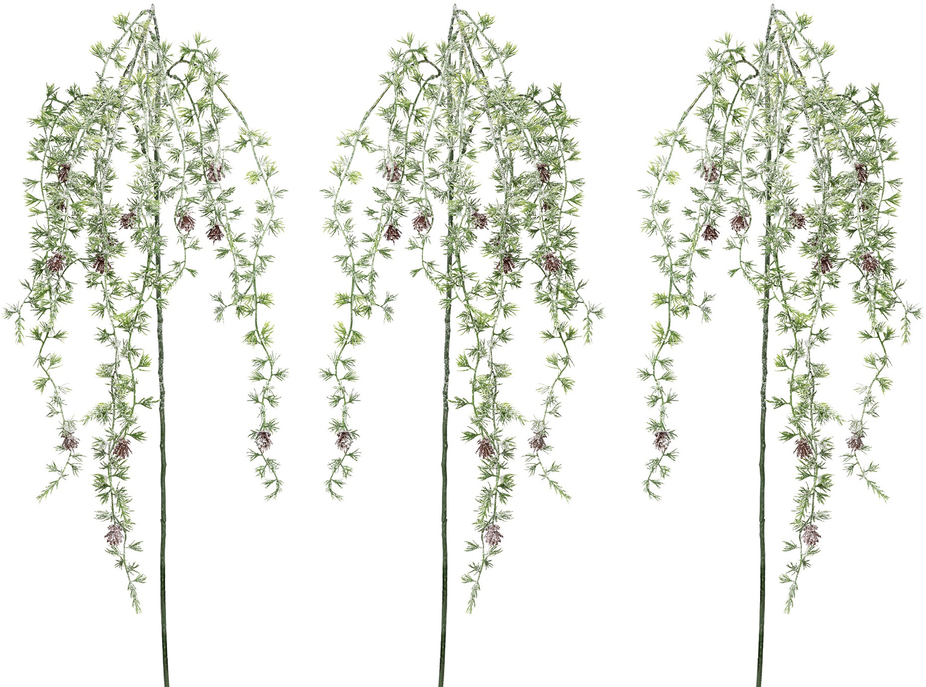 Image of Creativ deco Kunstzweig, (Set, 3 St.), 3er Set, mit geeister Optik bei Ackermann Versand Schweiz