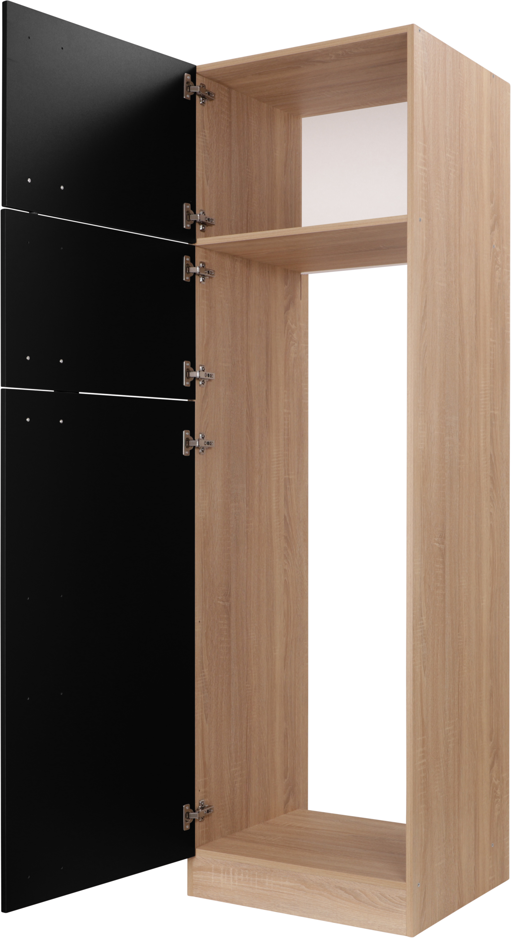 RESPEKTA Armoire réfrigérée encastrable »Merle« Breite 60 cm, Türen wechselseitig anschlagbar, Höhe 200 cm