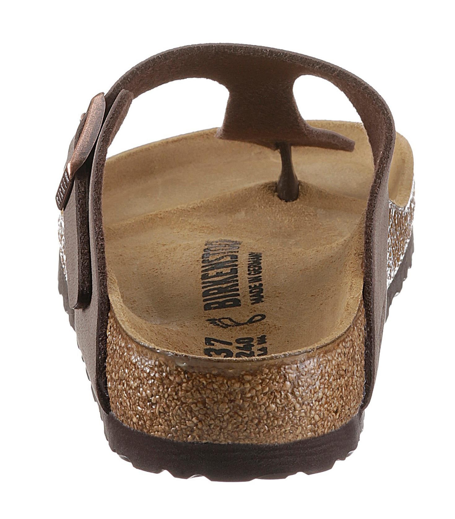 Birkenstock Zehentrenner »GIZEH BF«, mit verstellbarem Riemchen