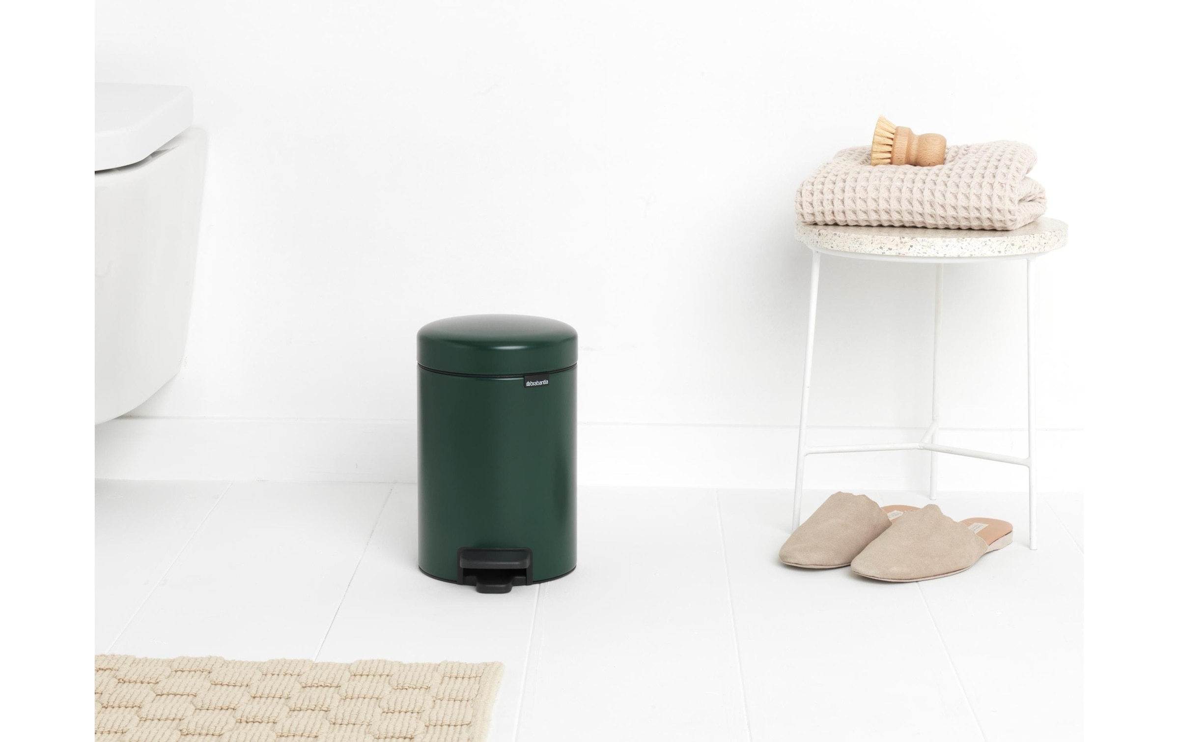 Brabantia Kosmetikeimer »NewIcon 3 l, Dunkelgrün«, 1 Behälter