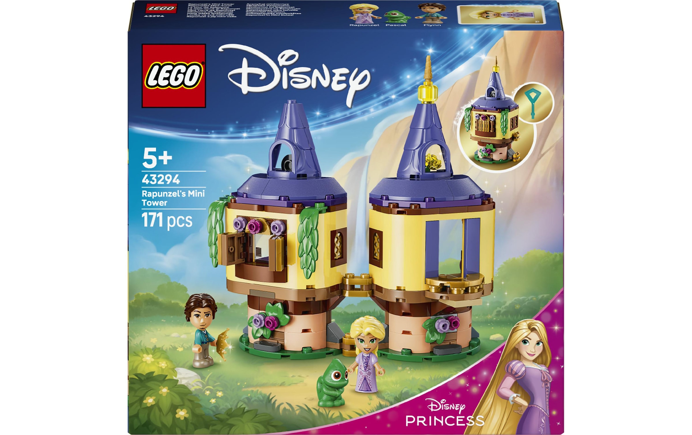 LEGO® Konstruktionsspielsteine »Rapunzels Mini-Turm (43294), LEGO Disney Princess« Made in Europe