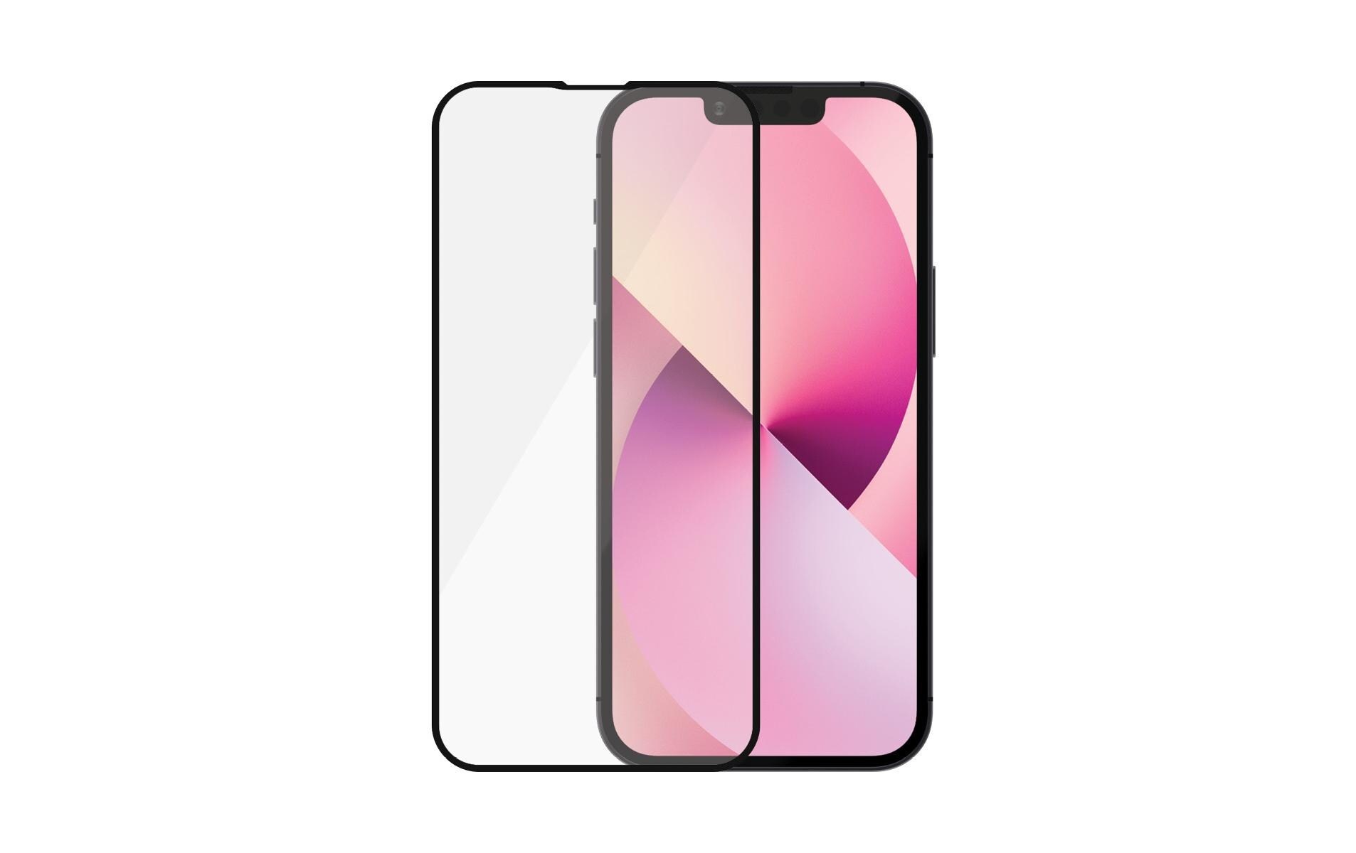 PanzerGlass Displayschutzglas »Displayschutz Case«, für iPhone 13 mini, Mit Rahmen