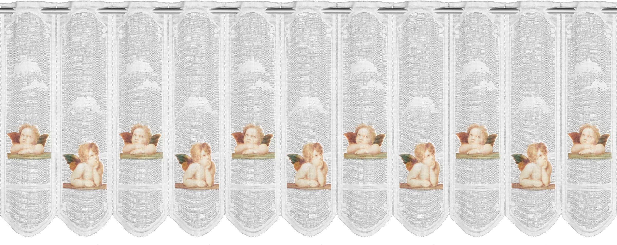 Image of WILLKOMMEN ZUHAUSE by ALBANI GROUP Panneaux »Engel«, (1 St.), HxB: 50x130, Jacquard-Lamellen-Panneaux bei Ackermann Versand Schweiz