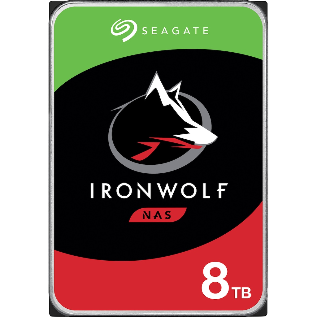 Seagate HDD-NAS-Festplatte »IronWolf«, 3,5 Zoll, Anschluss SATA II